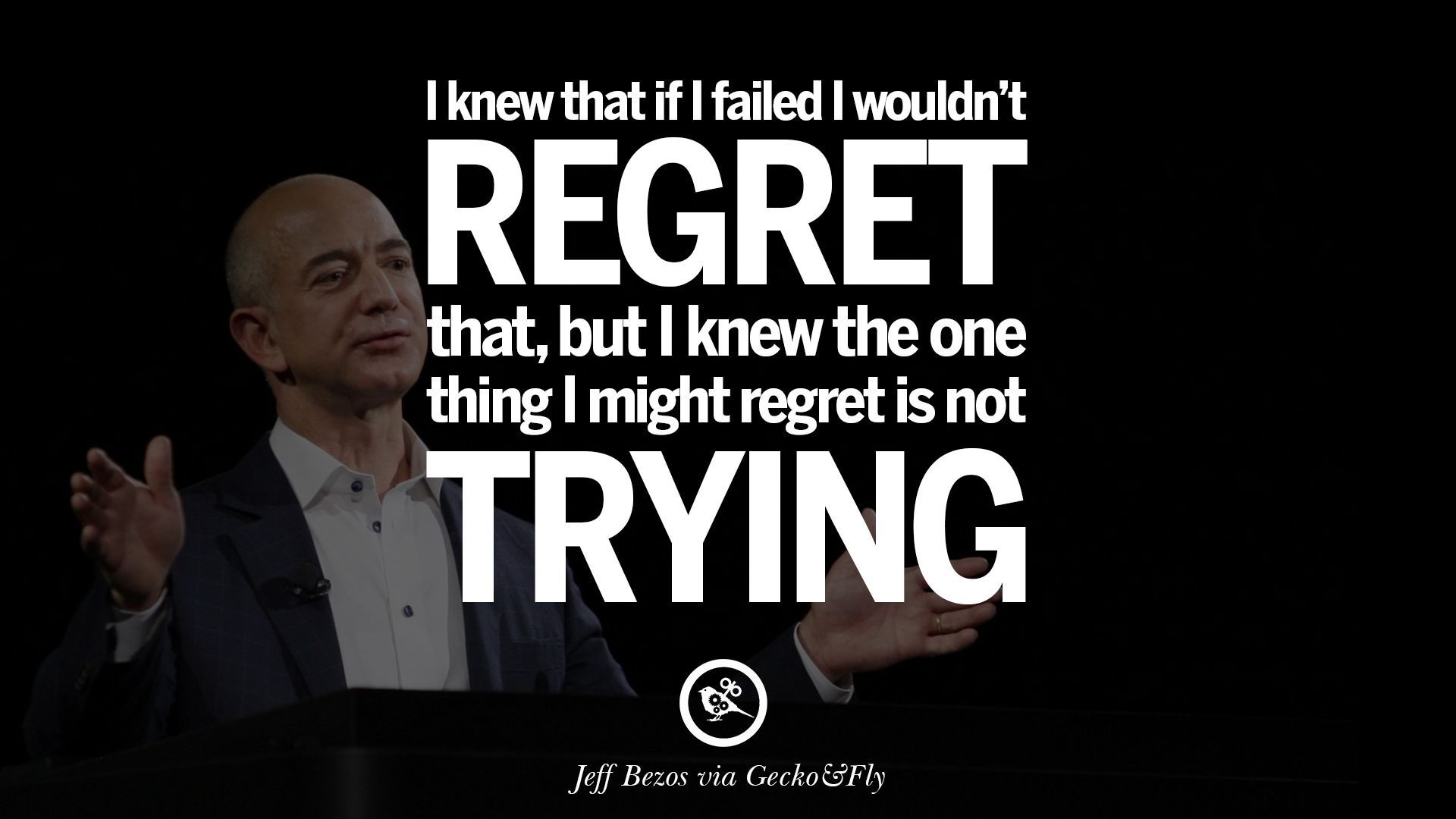 I knew that if I failed I wouldn't regret that, but I knew the one thing I mig. Inspirational quotes, Inspirational quotes for entrepreneurs, Mlm quotes business