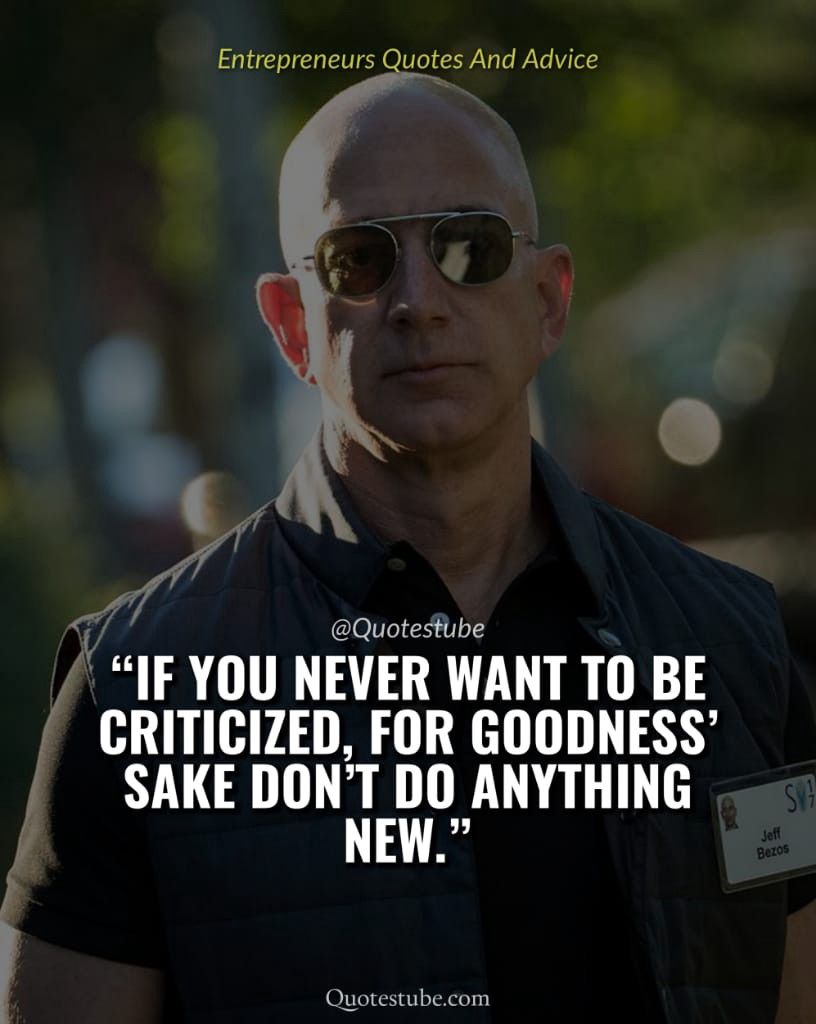 Jeff Bezos Quotes. Motivational Quotes at Quotes Tube.