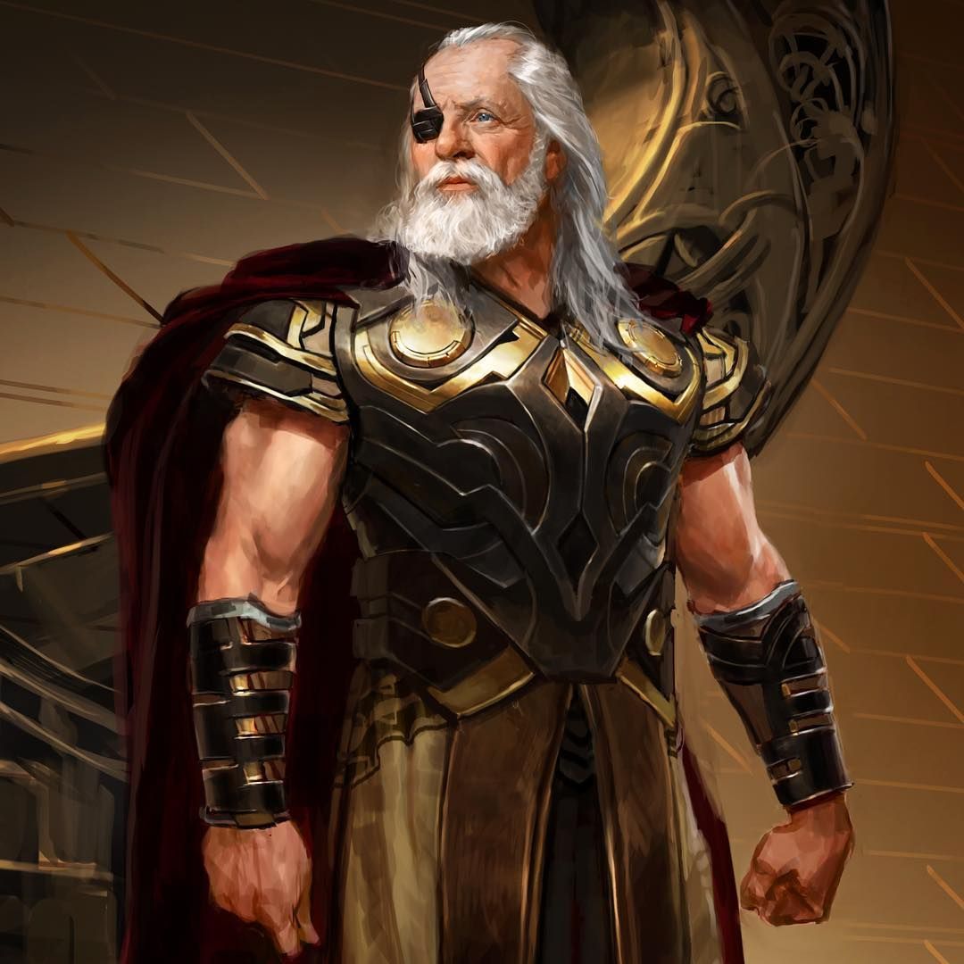 Odin!! Here is one of design image from the first Thor movie. #odin #anthonyhopkins #siranthonyhopkins #thor #ma. Odin comics, Odin and thor, Marvel superheroes
