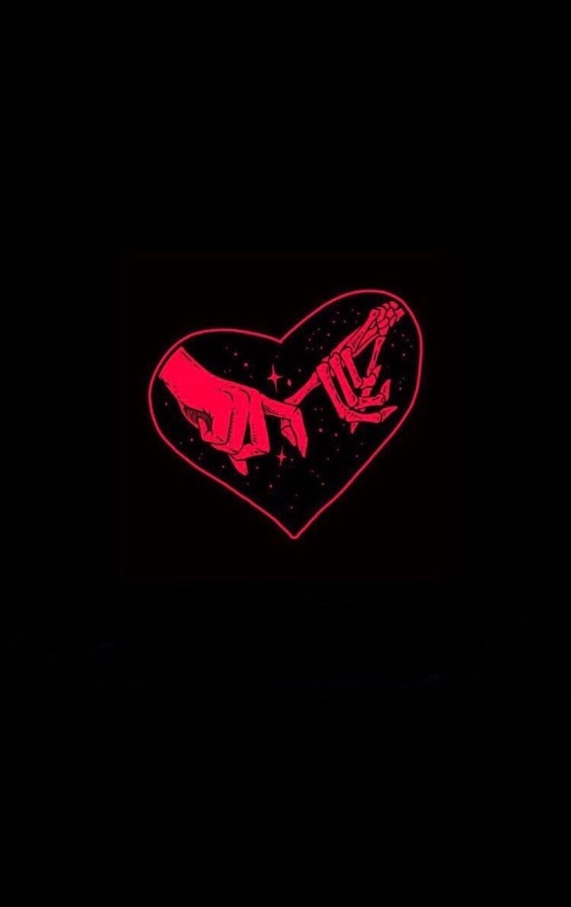 black, love, broken and wallpaper