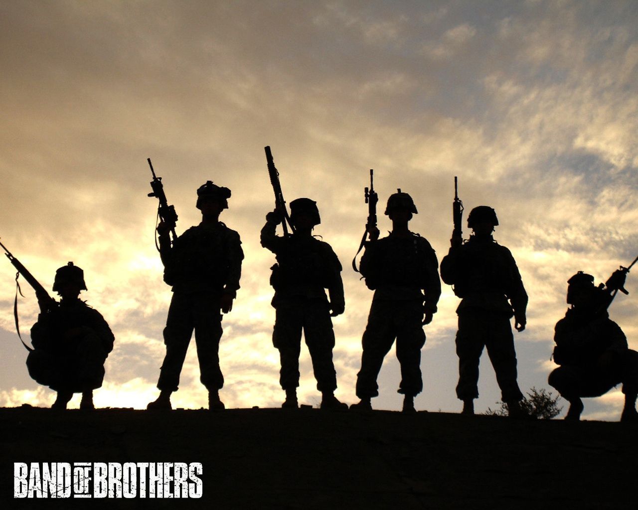Band of Brothers TV Series Wallpaper Background. Military, Band of brothers, Veteran