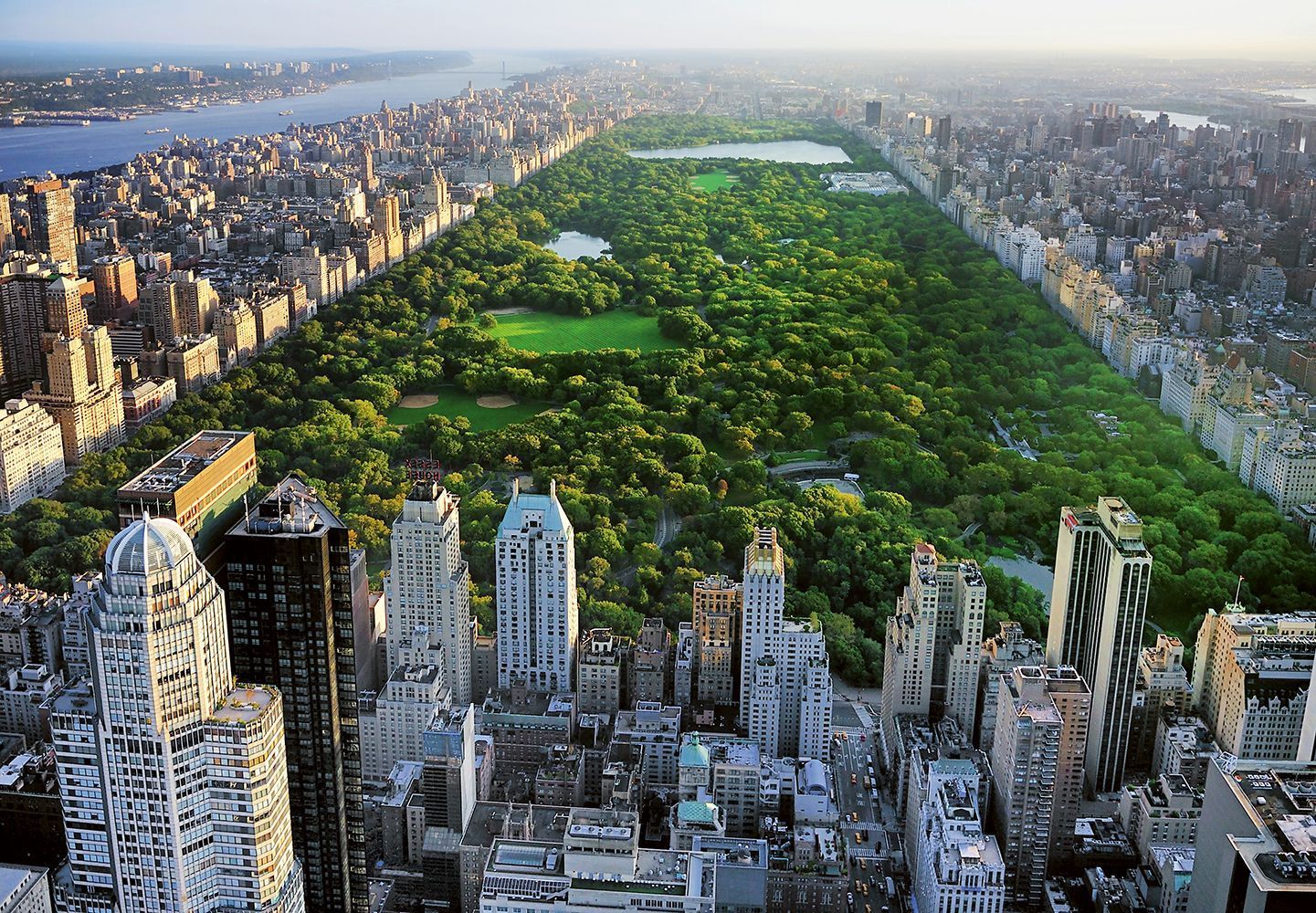New York Central Park Top View Wallpaper Hd City 4k W