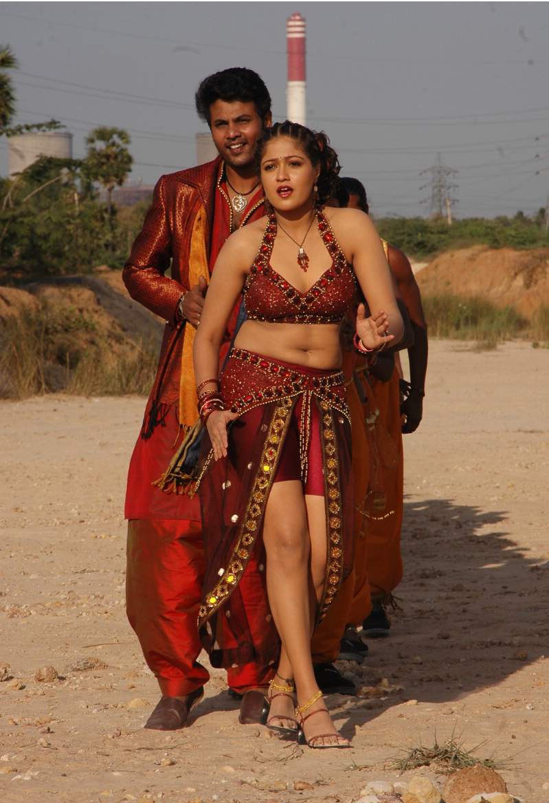 Actress Photo: Tamil Actress Meghna Hot Blouse Stills From Movie Krishna Leelai