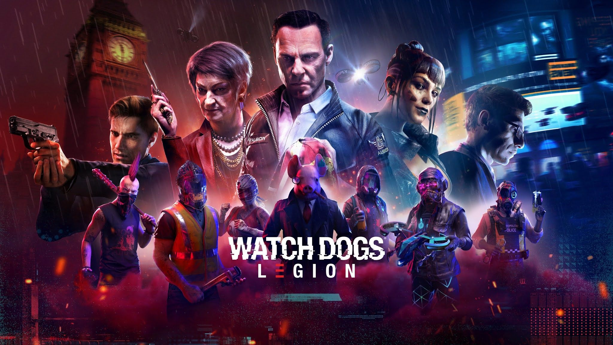 Watch Dogs Legion HD Game Wallpaper