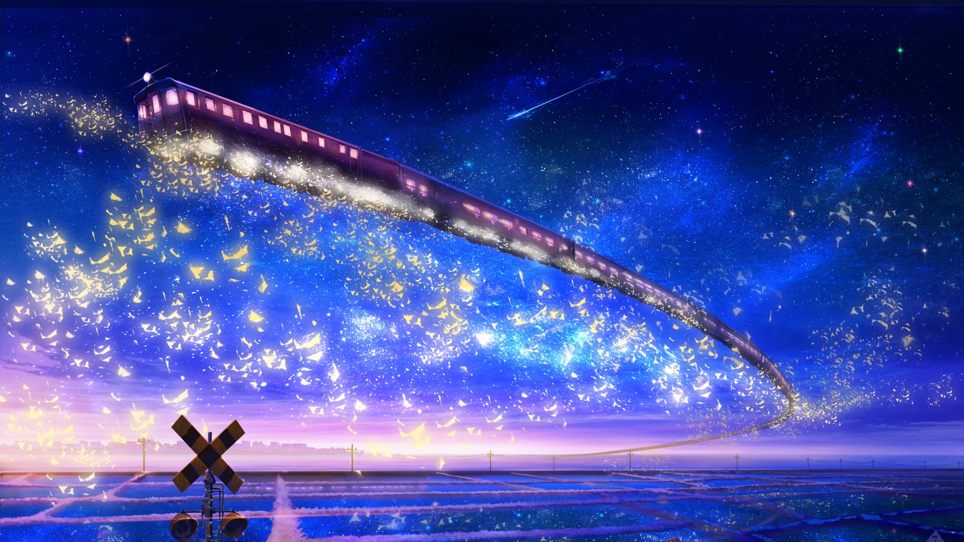 Beautiful Background Anime Sky
