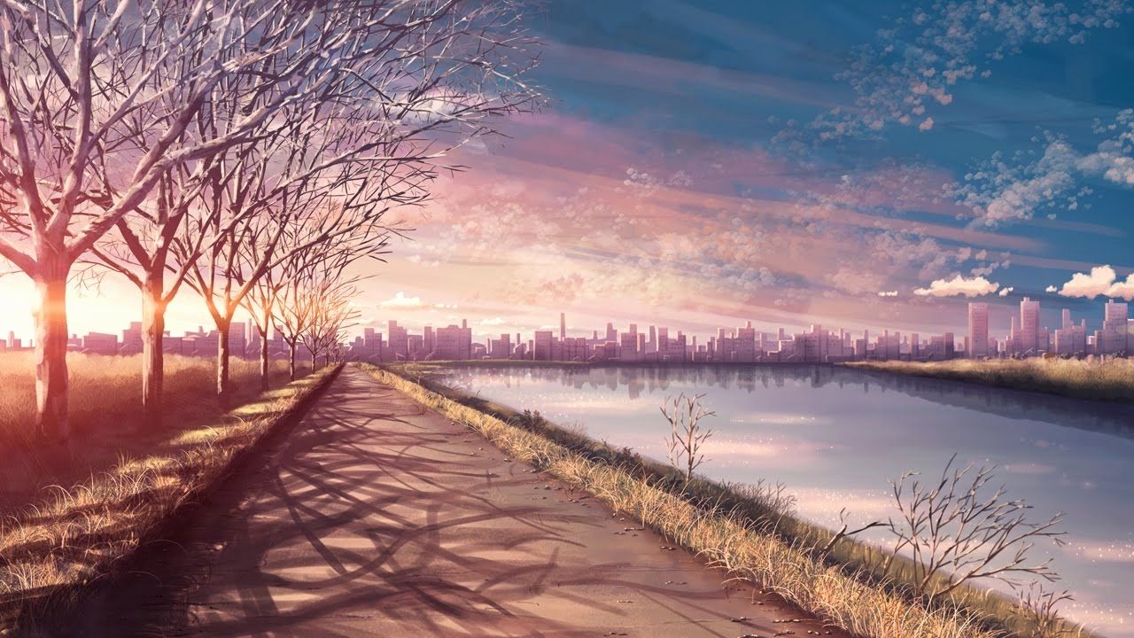 Anime Landscape Beautiful 35 Cool Anime Landscape Picture with songs HD for You of The Hudson