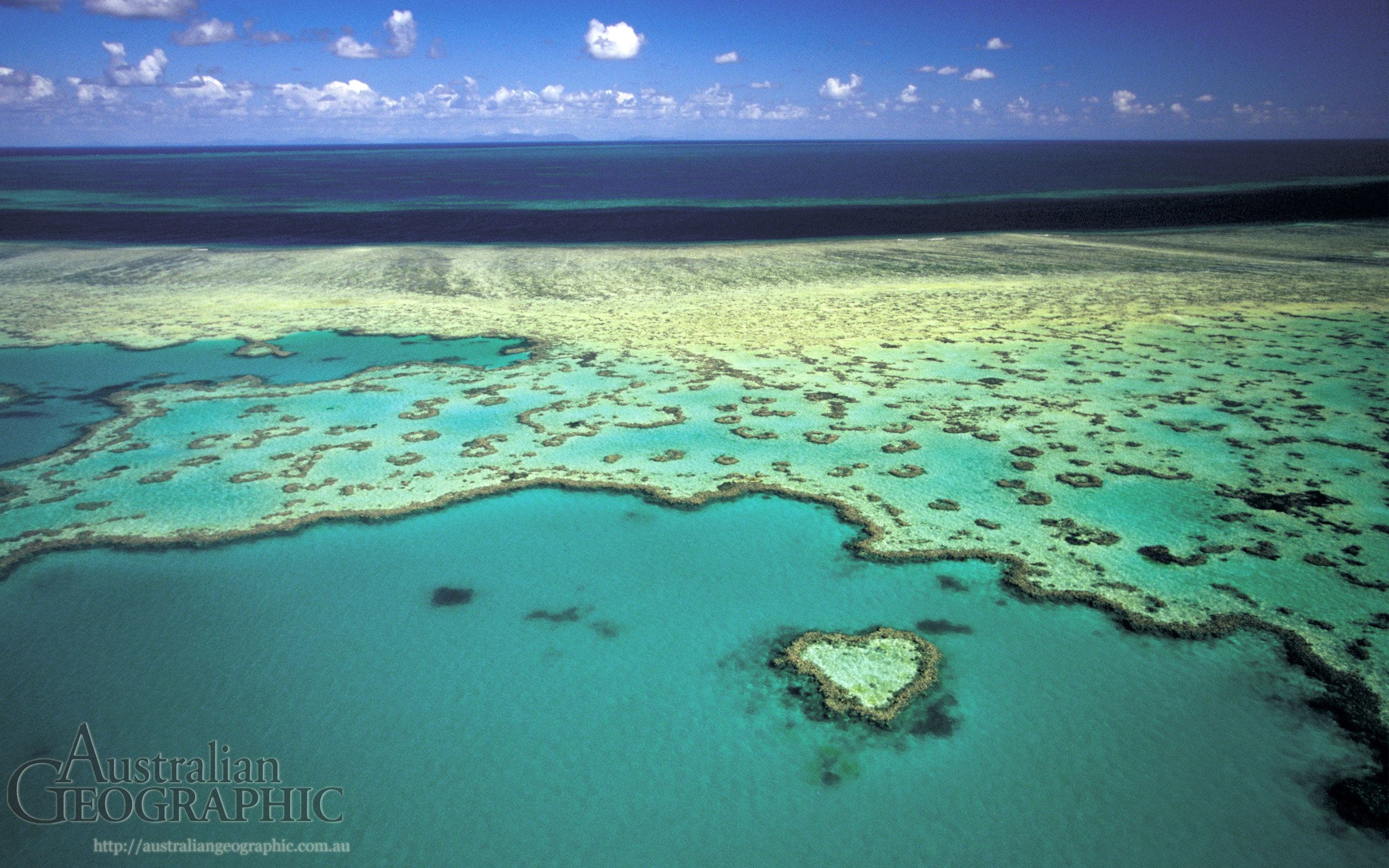 Heart Reef, Great Barrier Reef, QLD