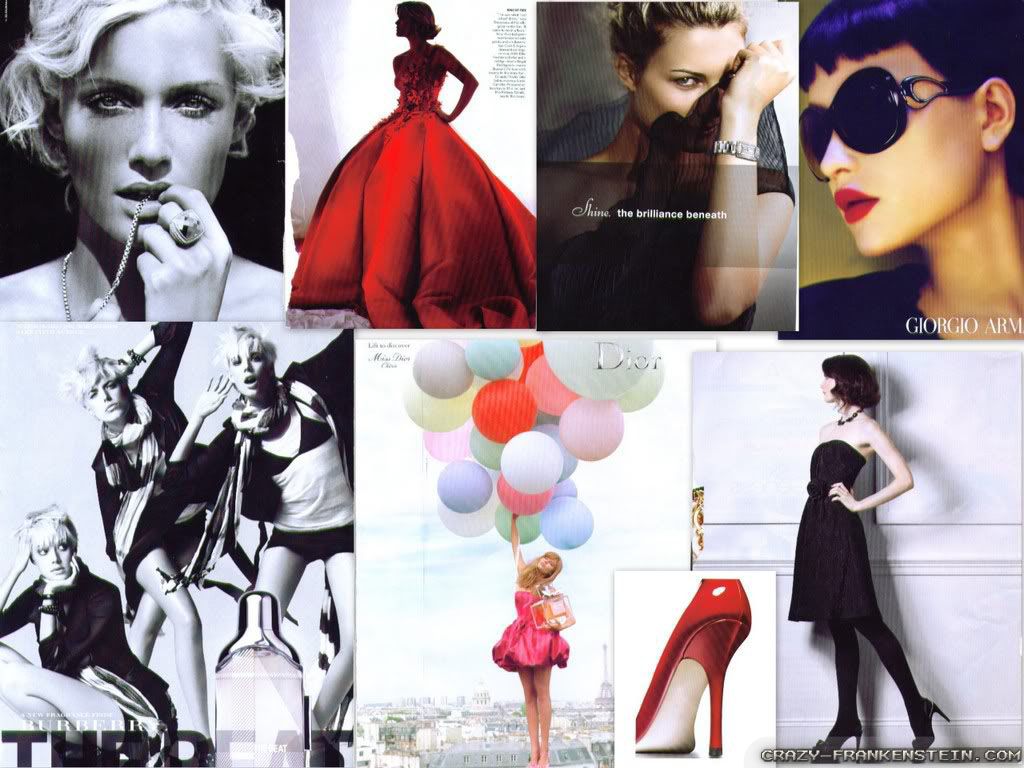 Fashion Collage wallpaper