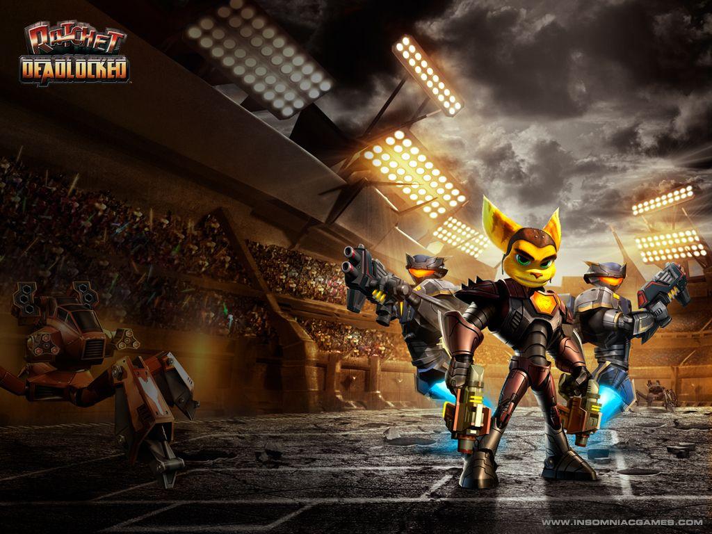 Ratchet Deadlocked and Clank Club Wallpaper 2967233