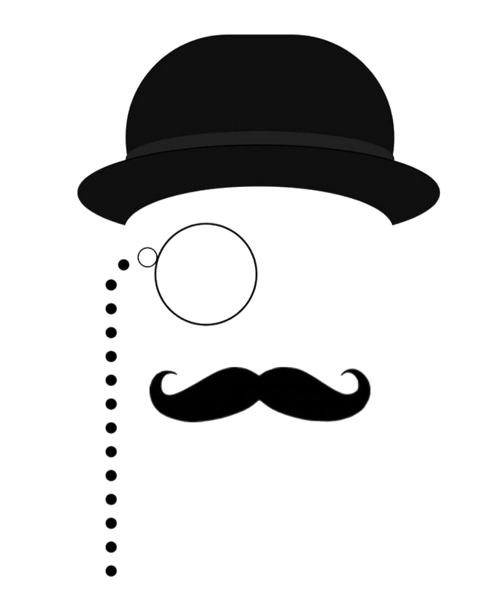 Clipart mustache monocle, Clipart mustache monocle Transparent FREE for download on WebStockReview 2020