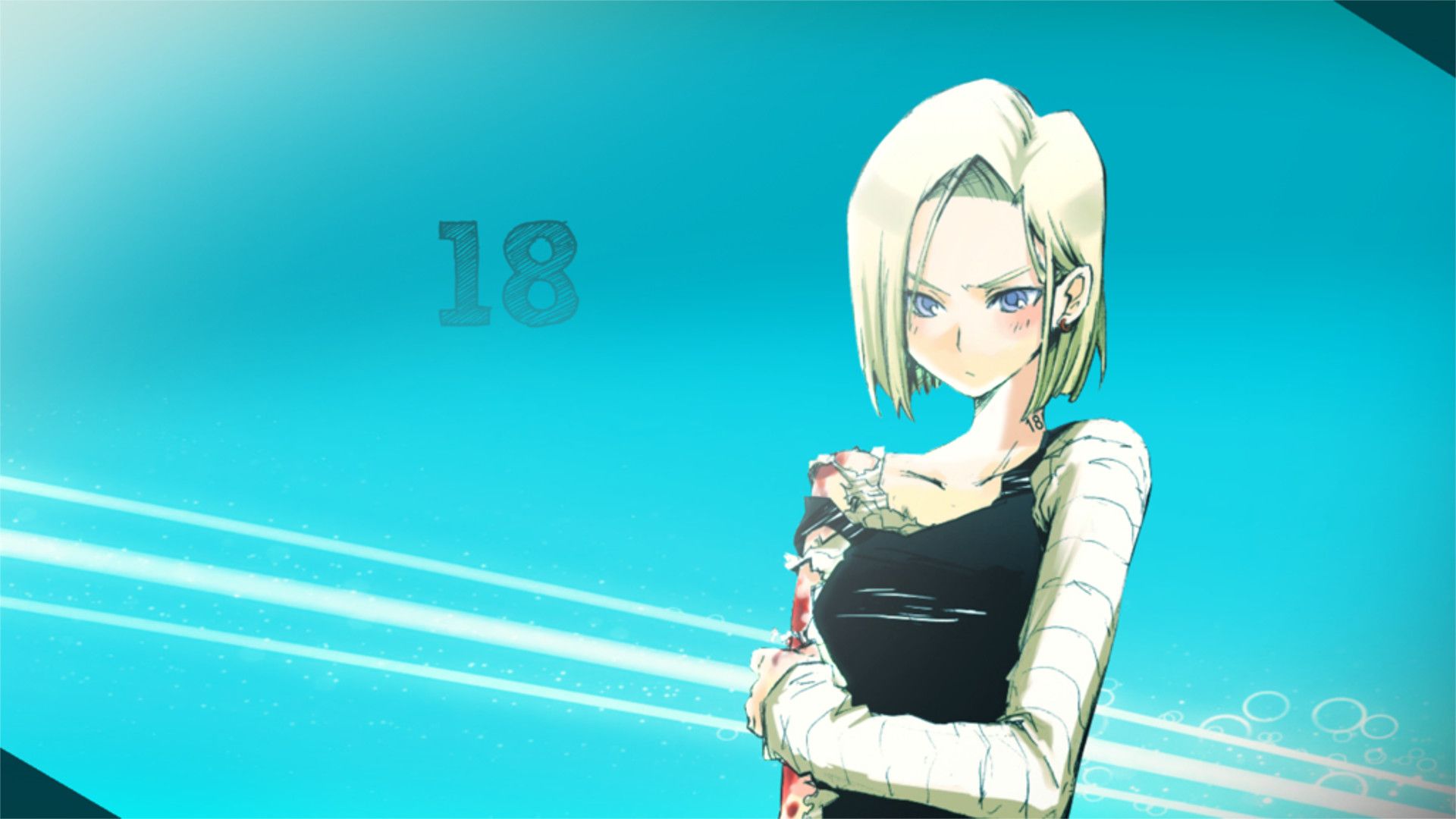 Phone Android 18 Wallpaper