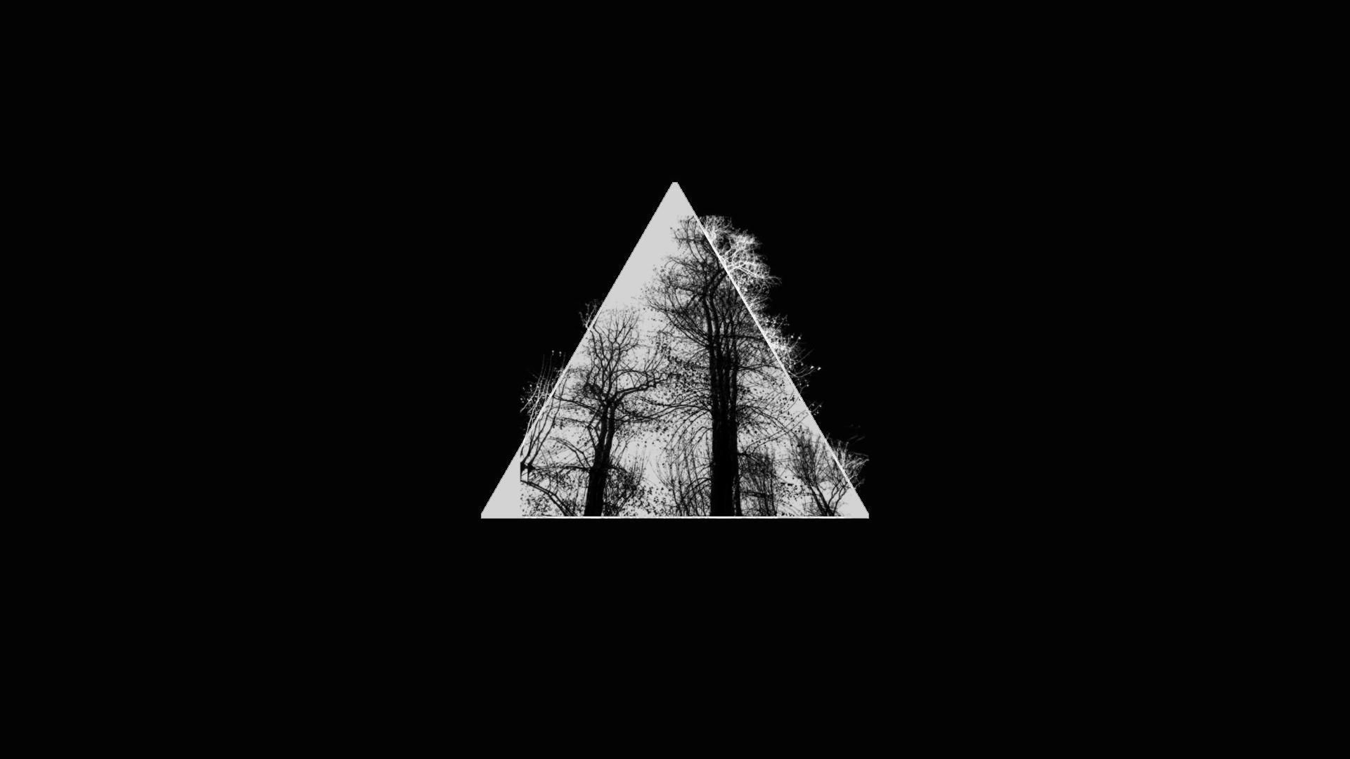 Black and White Triangle Wallpaper Free Black and White Triangle Background