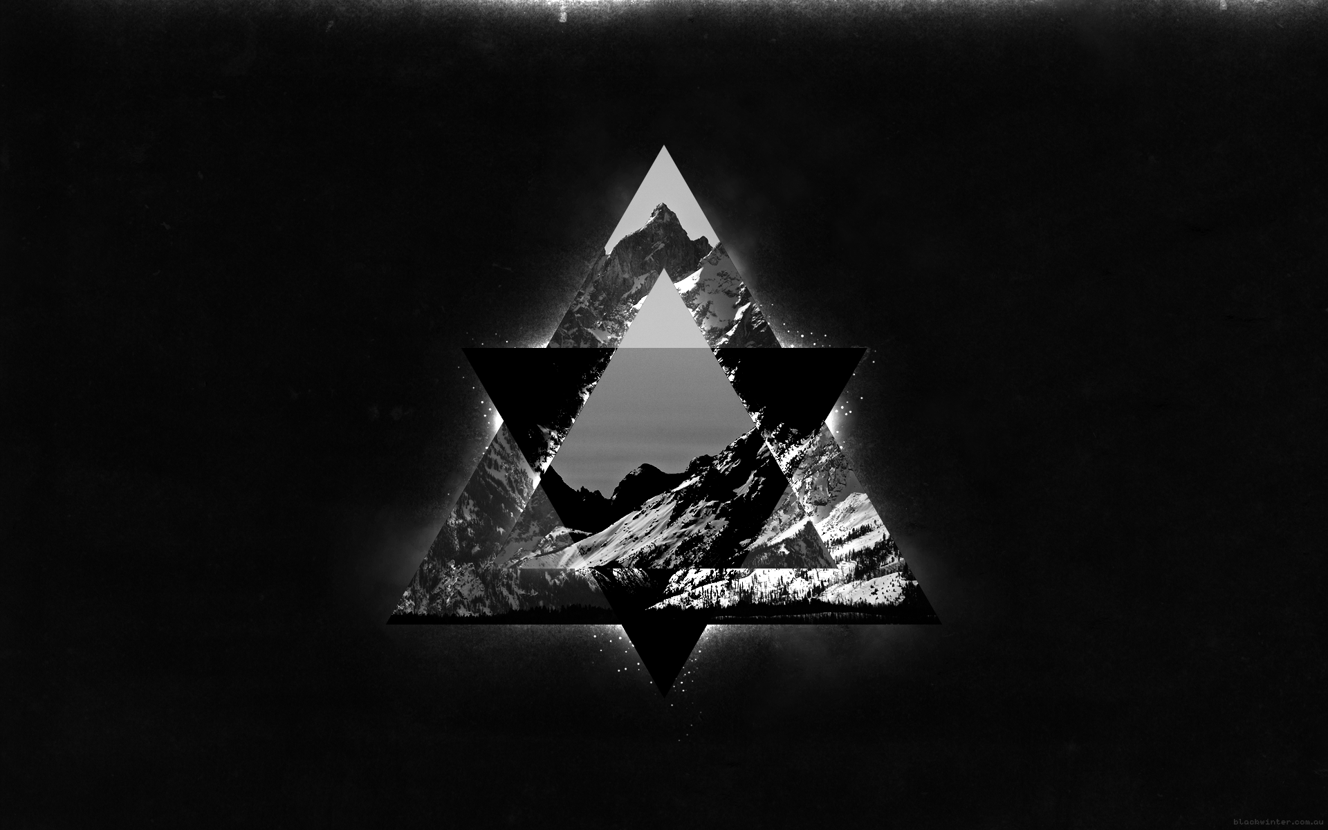 triangle art wallpaper