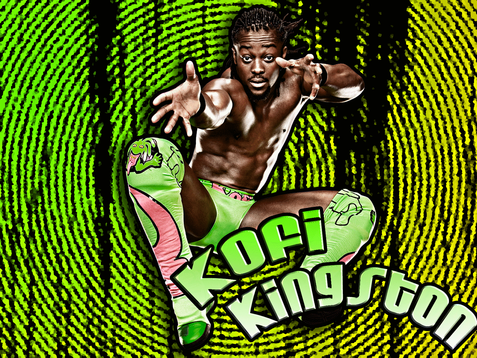 Wrestling Wallpapers: Kofi Kingston New HD Wallpapers.