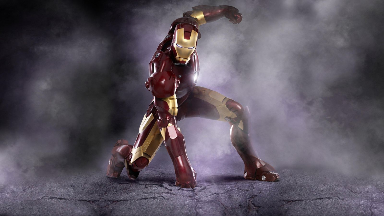 Iron Man 3D Desktop HD Wallpaper