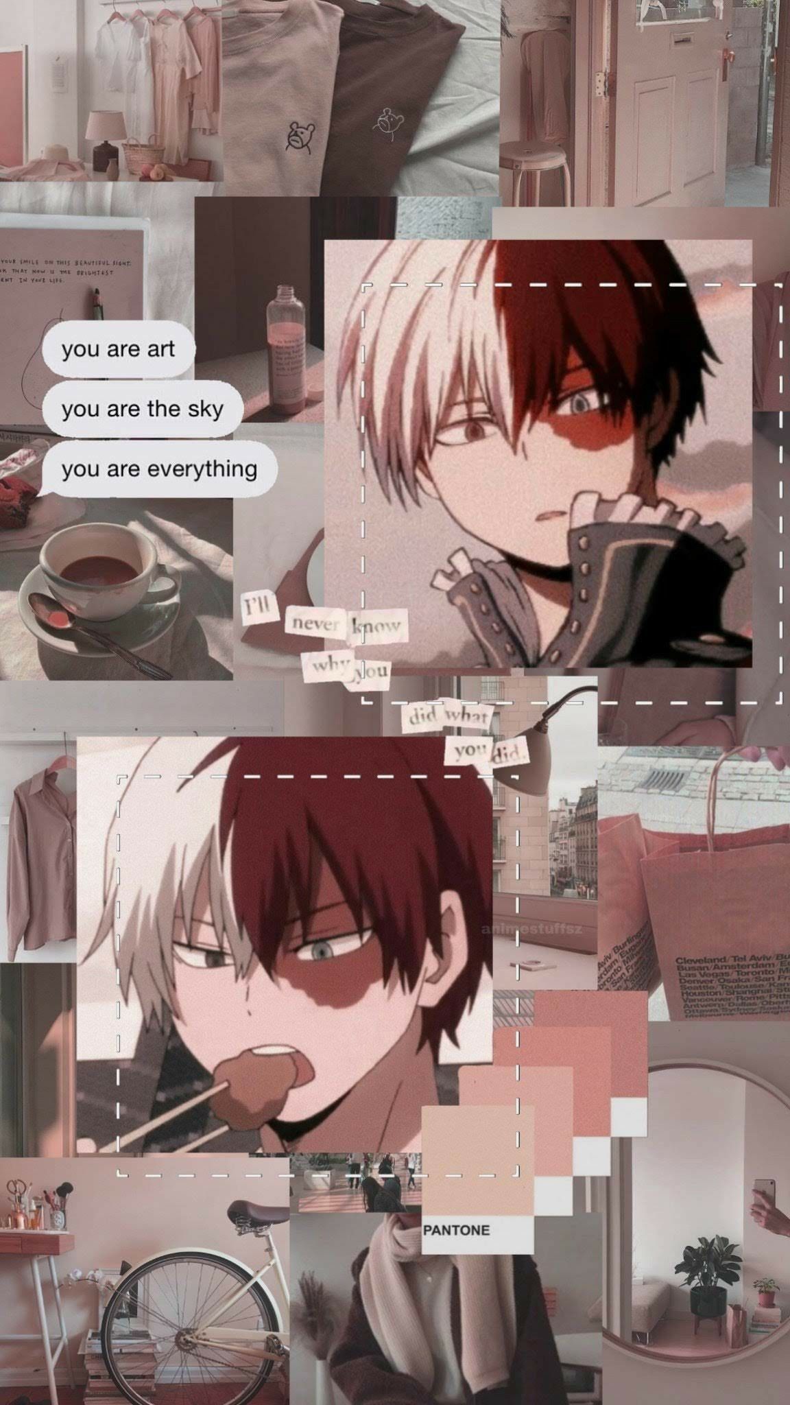 Fancy Anime Wallpaper / Cool / Aesthetic. Animes wallpaper, Papel de parede anime, Shouto
