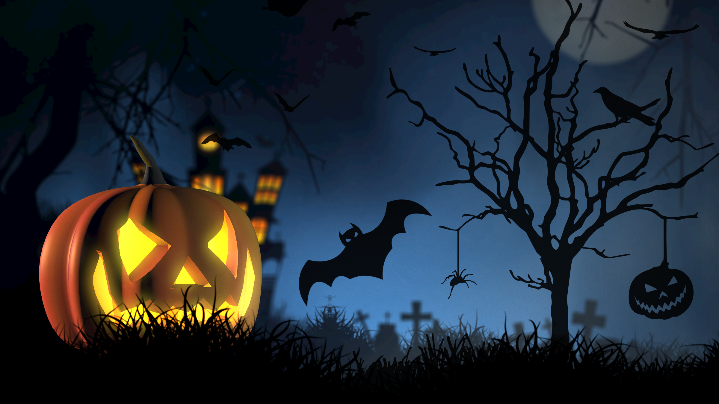 Pumkins Halloween Wallpapers Wallpaper Cave