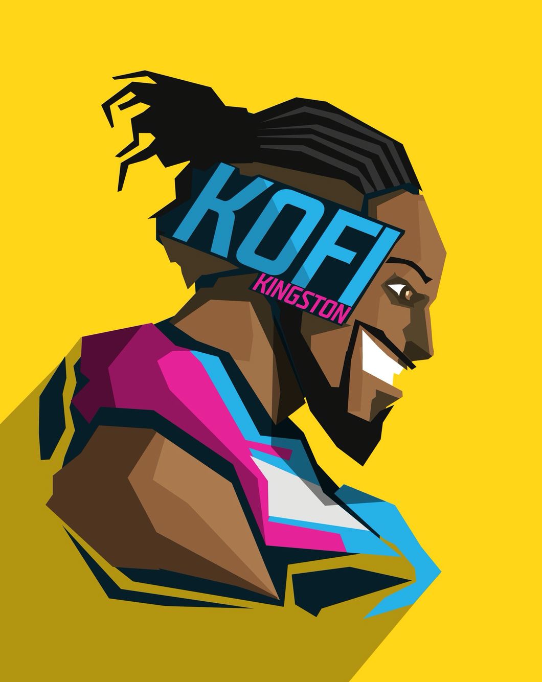 Kofi Kingston. Wwe logo, Wrestling wwe, Wwe wallpaper