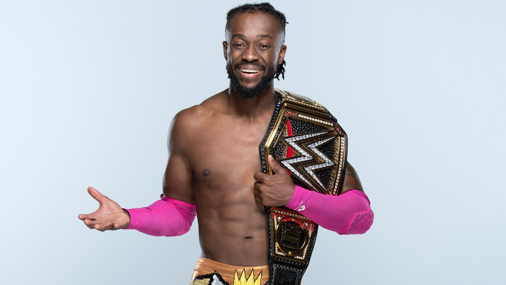 WWE Champion Kofi Kingston Render