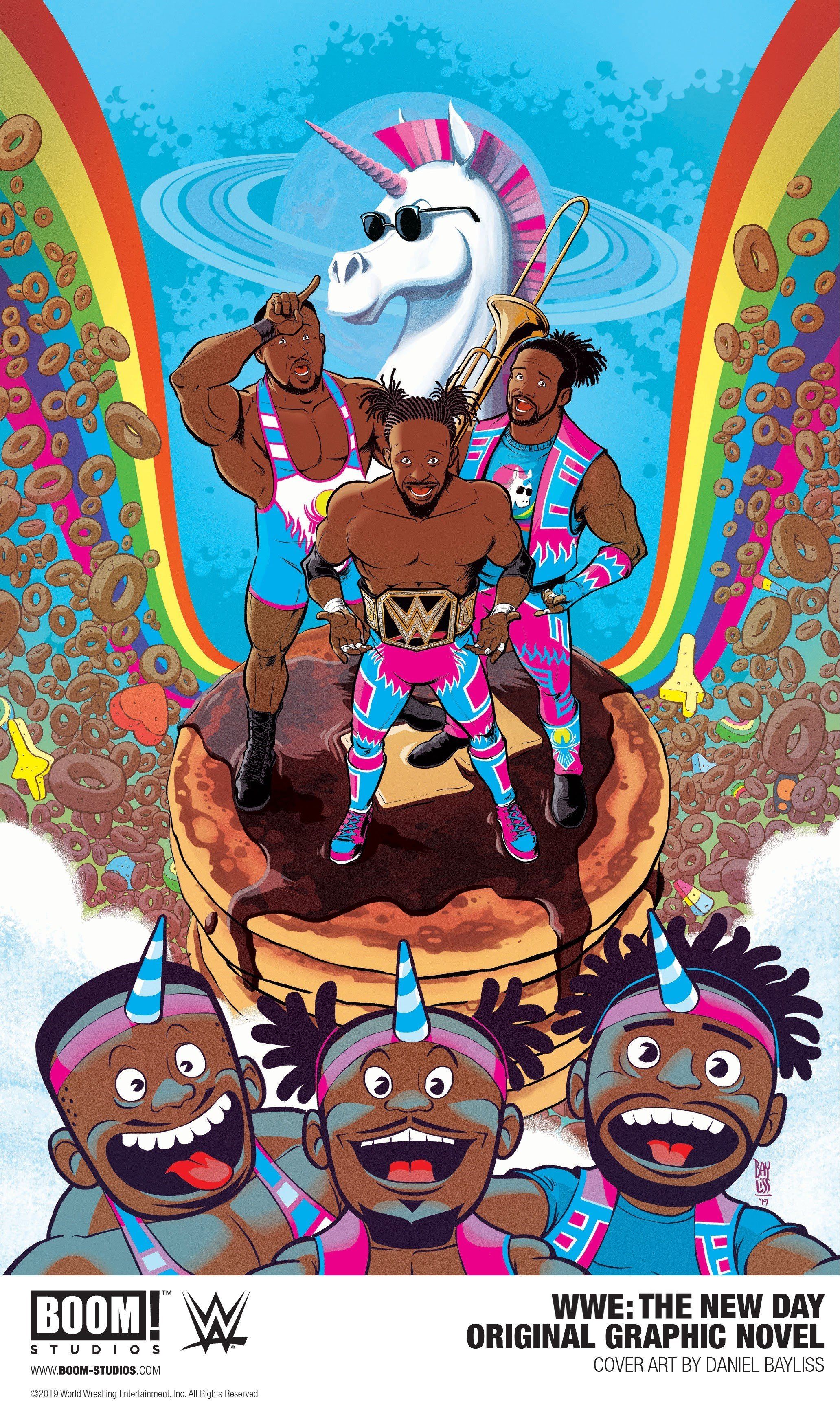 WWE Champion Kofi Kingston Announces New Original Graphic Novel at SDCC. The new day wwe, Wwe champions, Wwe