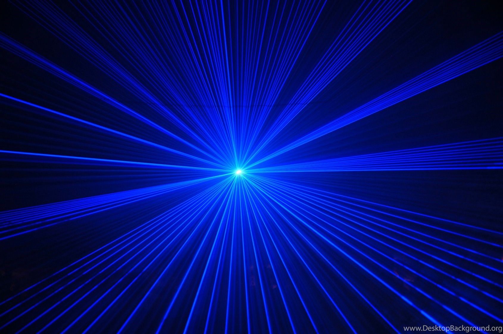 Blue Laser Wallpaper Desktop Background