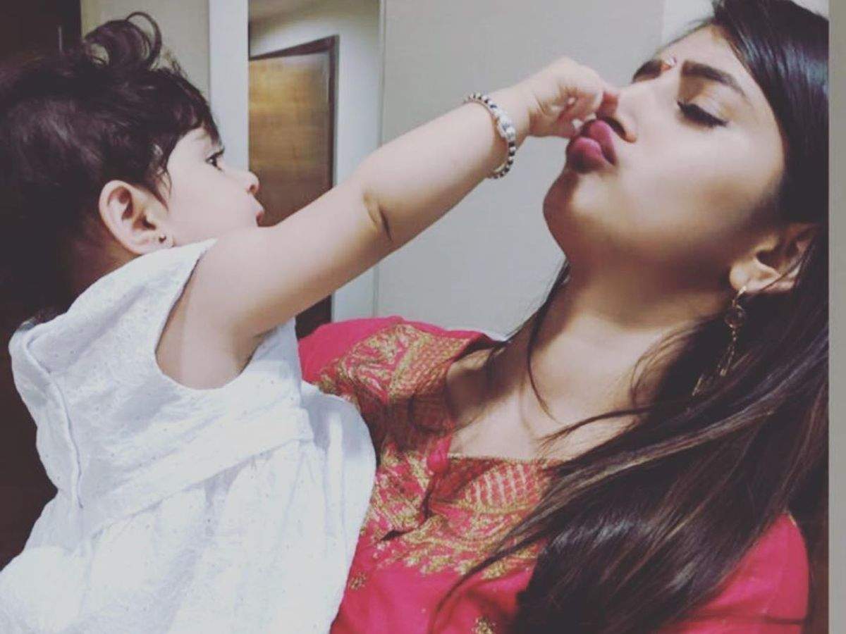 Sreeleela wishes Ayra on her first birthday. Kannada Movie News of India