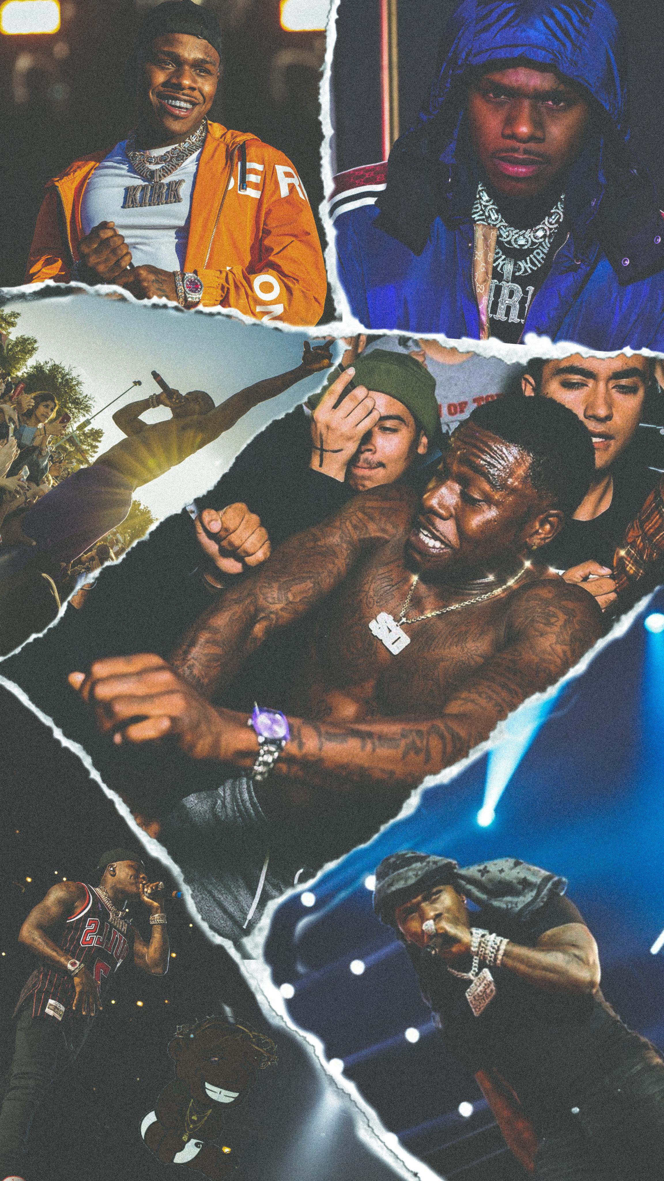 I made a DaBaby wallpapers on my phone. I used PicsArt and adobe lightroom : DaBaby