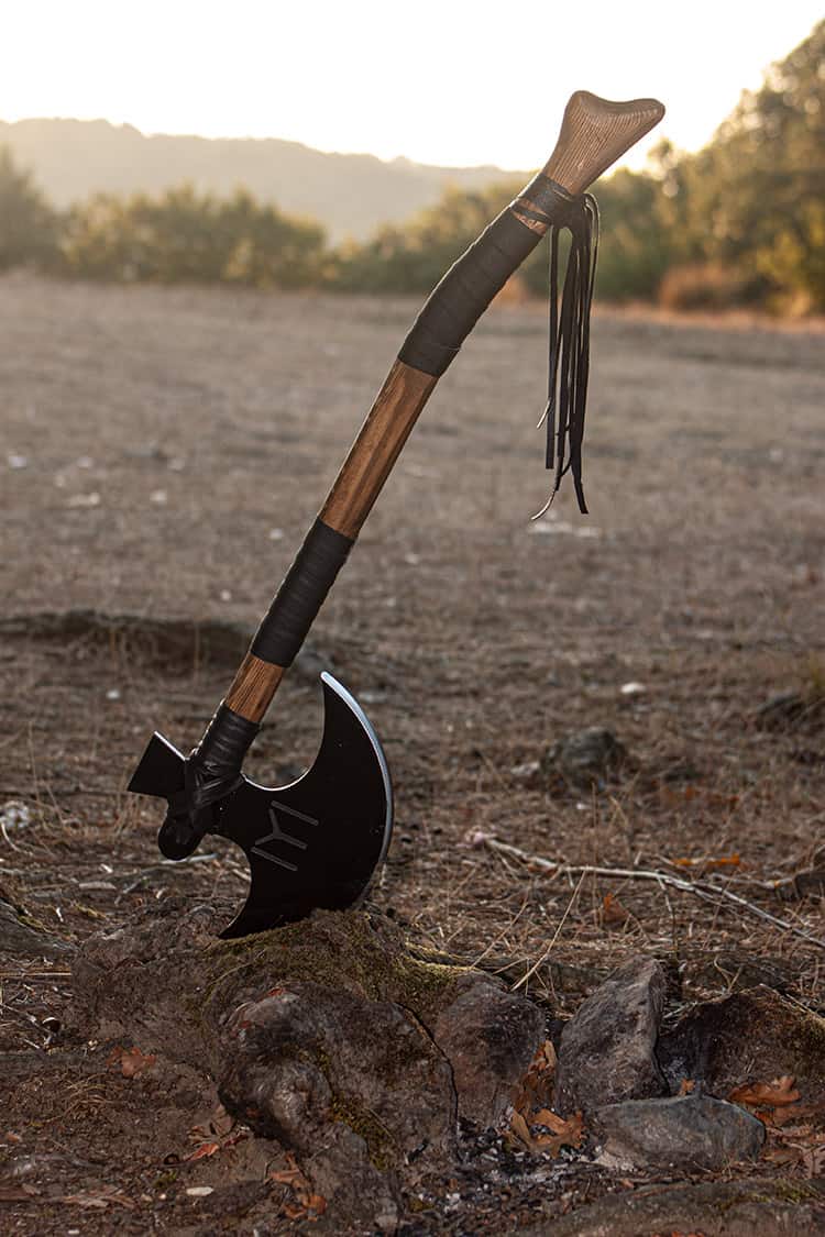 Turgut Alp Axe Real. Dirilis Ertugrul. Sharp And Durable