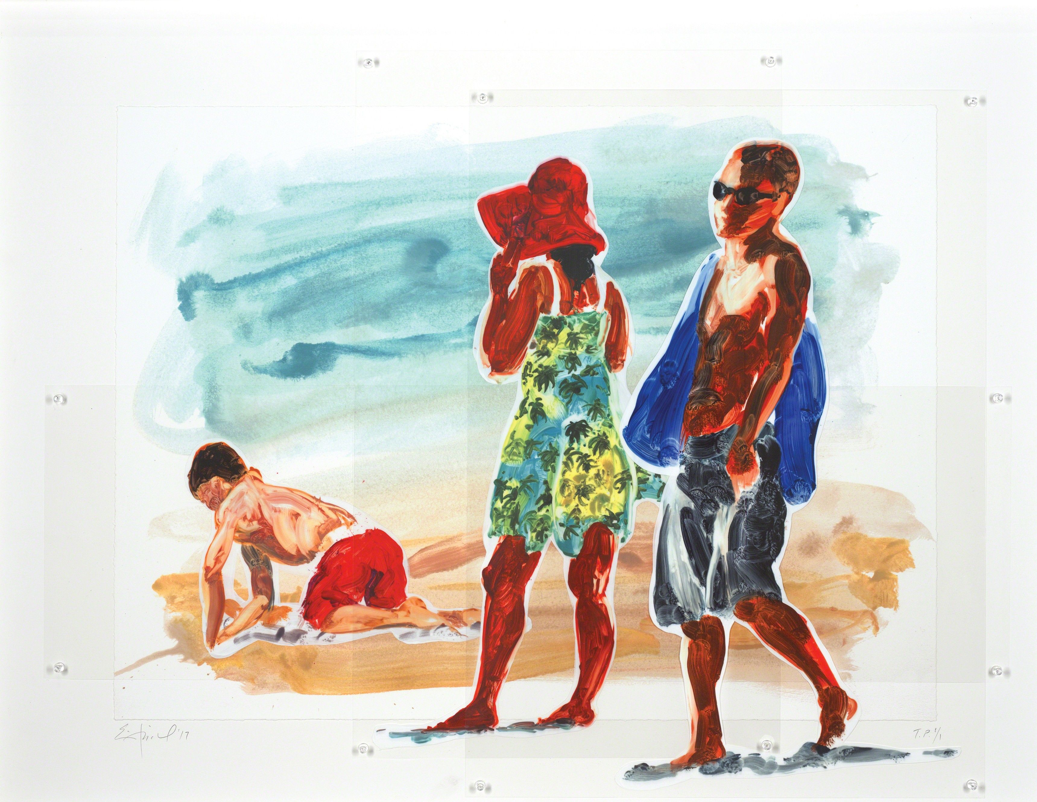 Eric Fischl: Pinned Mylar Collection. Sims Reed Gallery