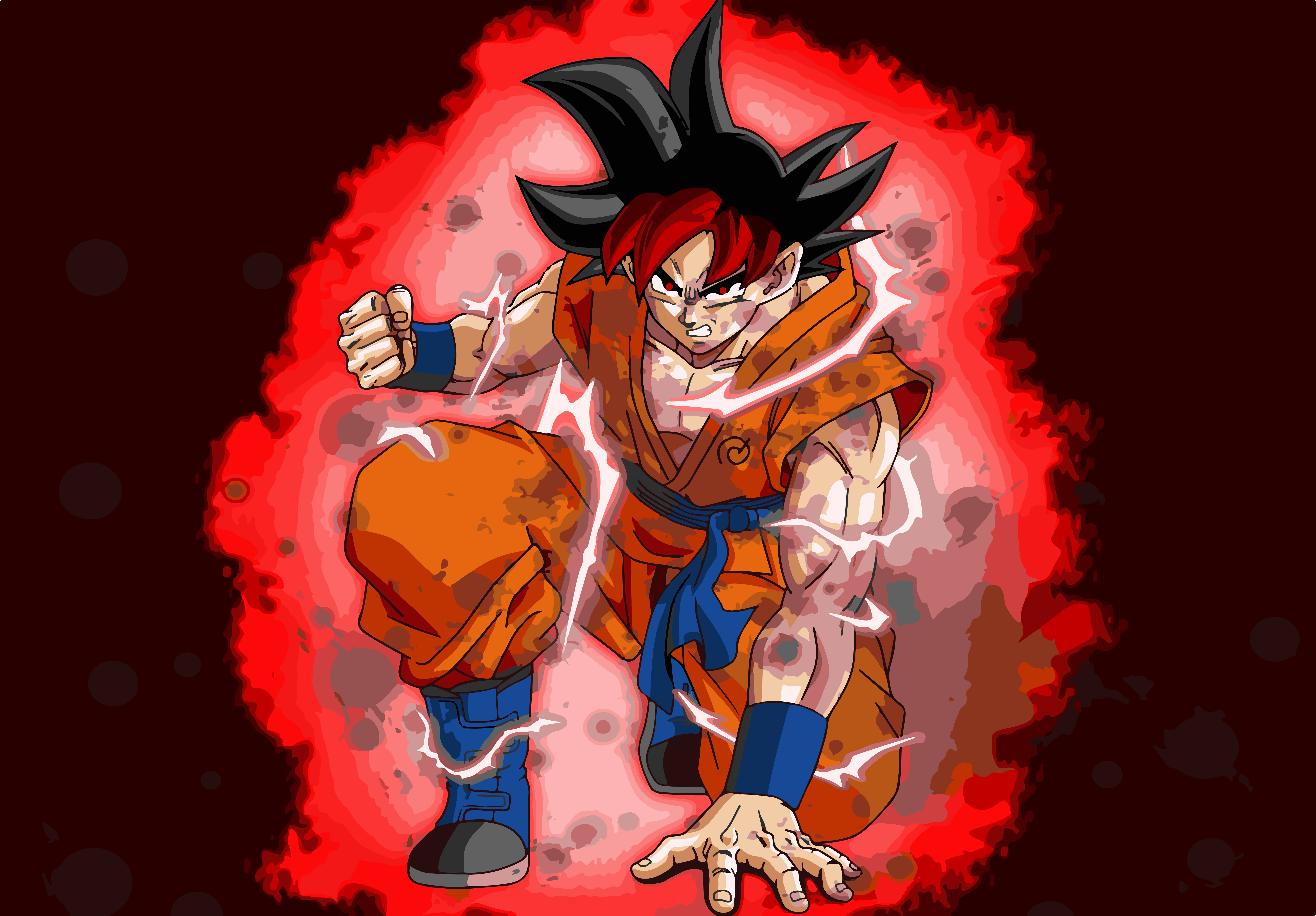 Omni God Goku Wallpaper