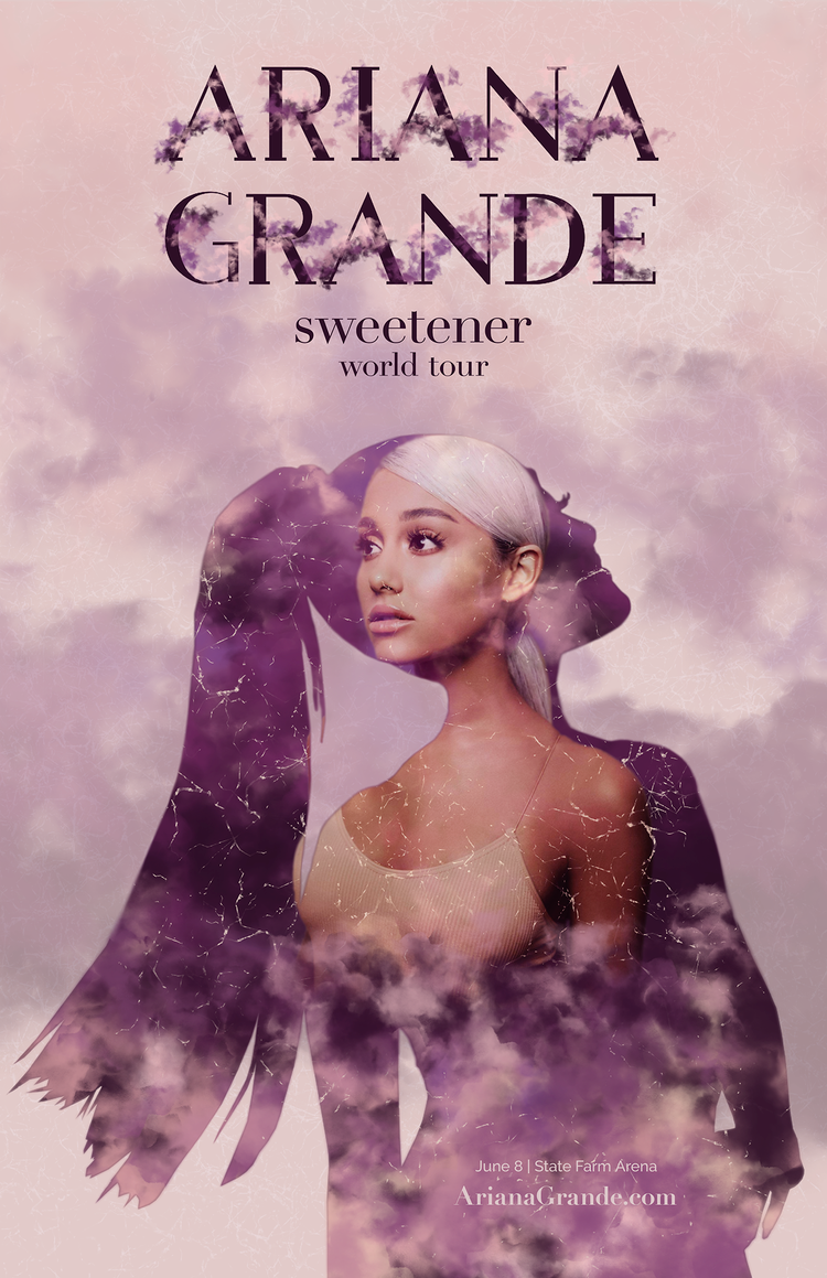 Sweetener World Tour Poster Ariana Grande Wallpapers - Wallpaper Cave
