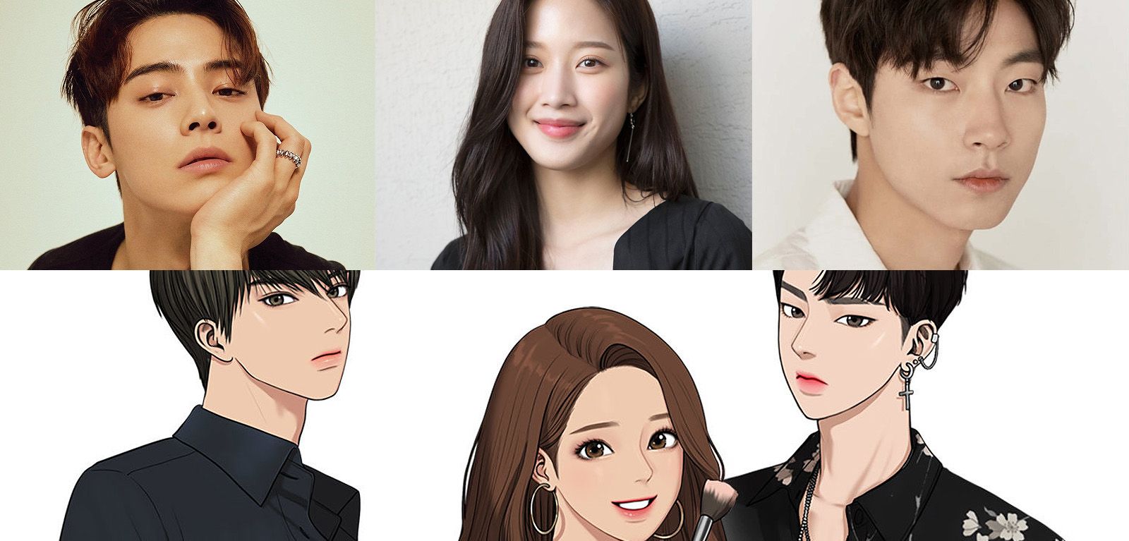 Cha Eun Woo, Moon Ga Young et Hwang In Yeop confirmés à l'affiche du drama adapté du webtoon « True Beauty