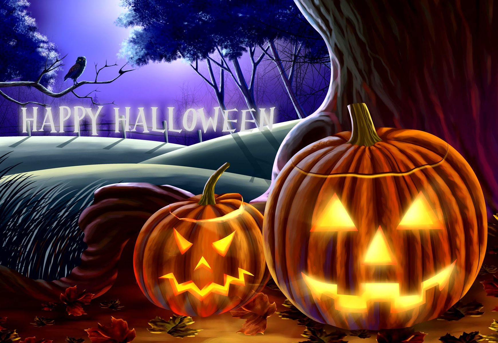 Fall And Halloween Background