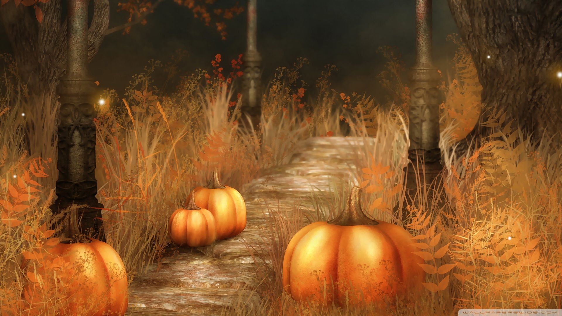 Halloween fall wallpaper