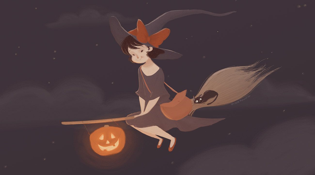 Halloween Witch Wallpaper