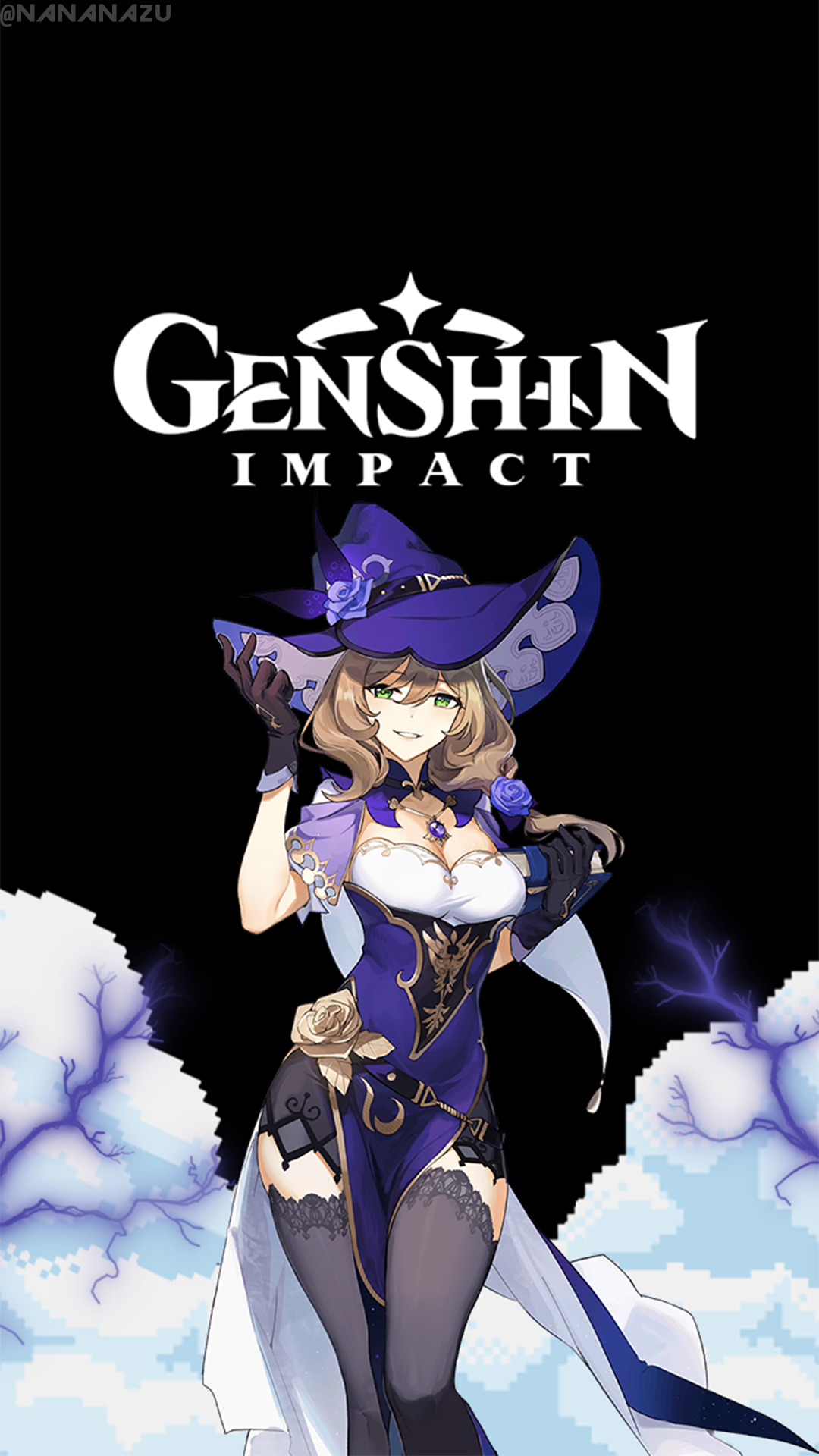 Genshin Impact Lisa Wallpaper Android. Magical girl anime, Kawaii anime, Anime
