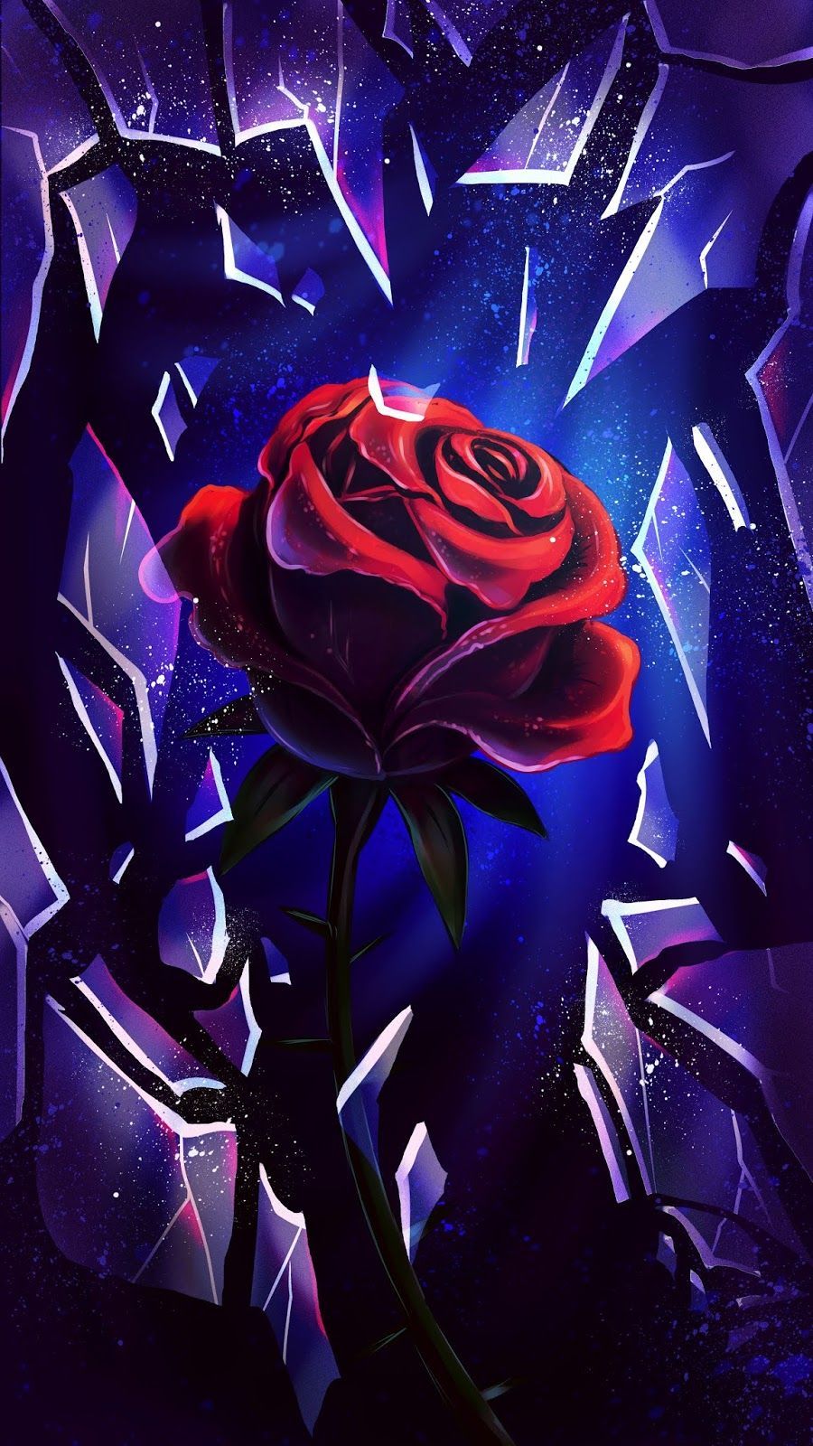 Broken Rose #wallpaper #iphone #android #background #followme. Goth wallpaper, iPhone wallpaper, Disney phone wallpaper