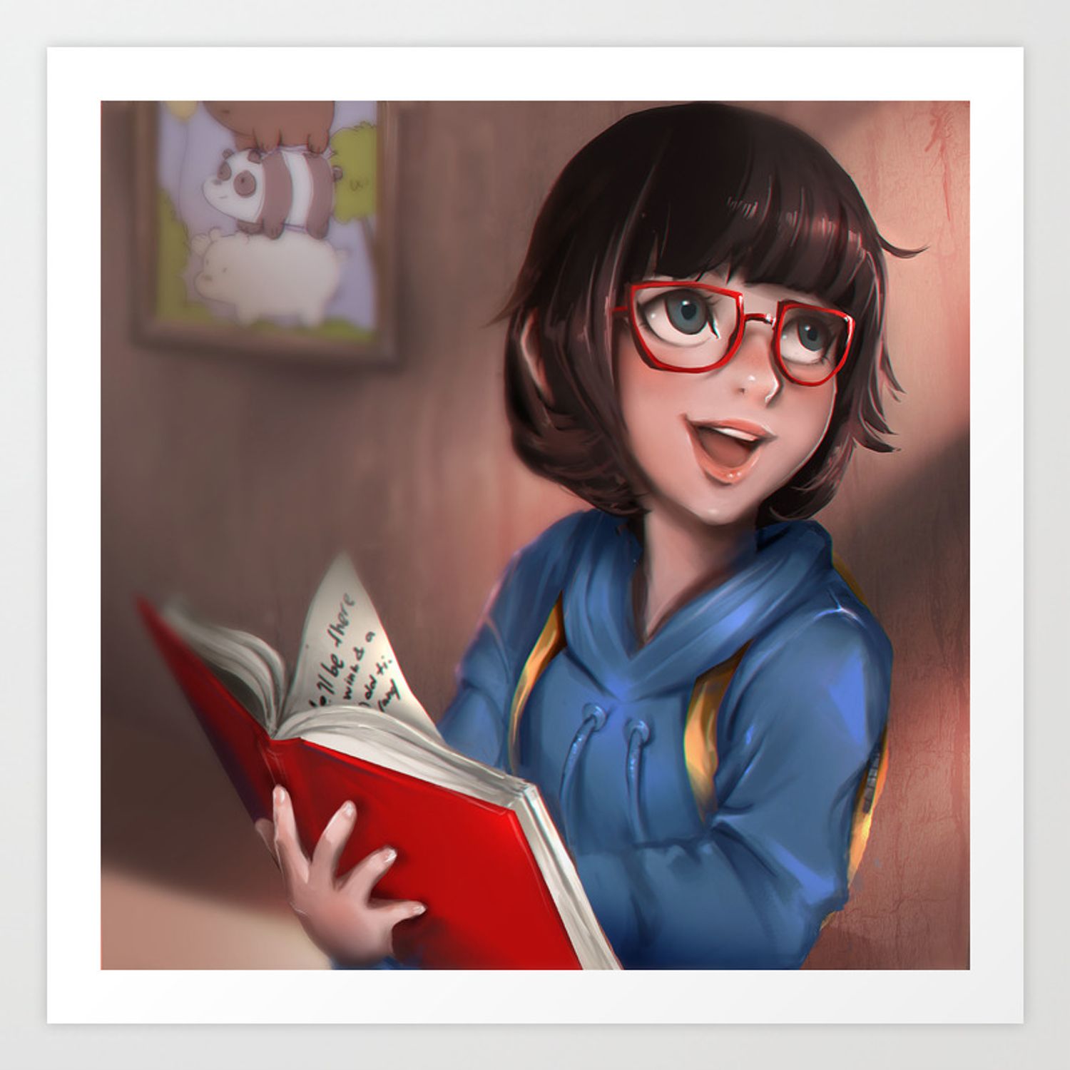 Chloe Park Bare Bears Art Print