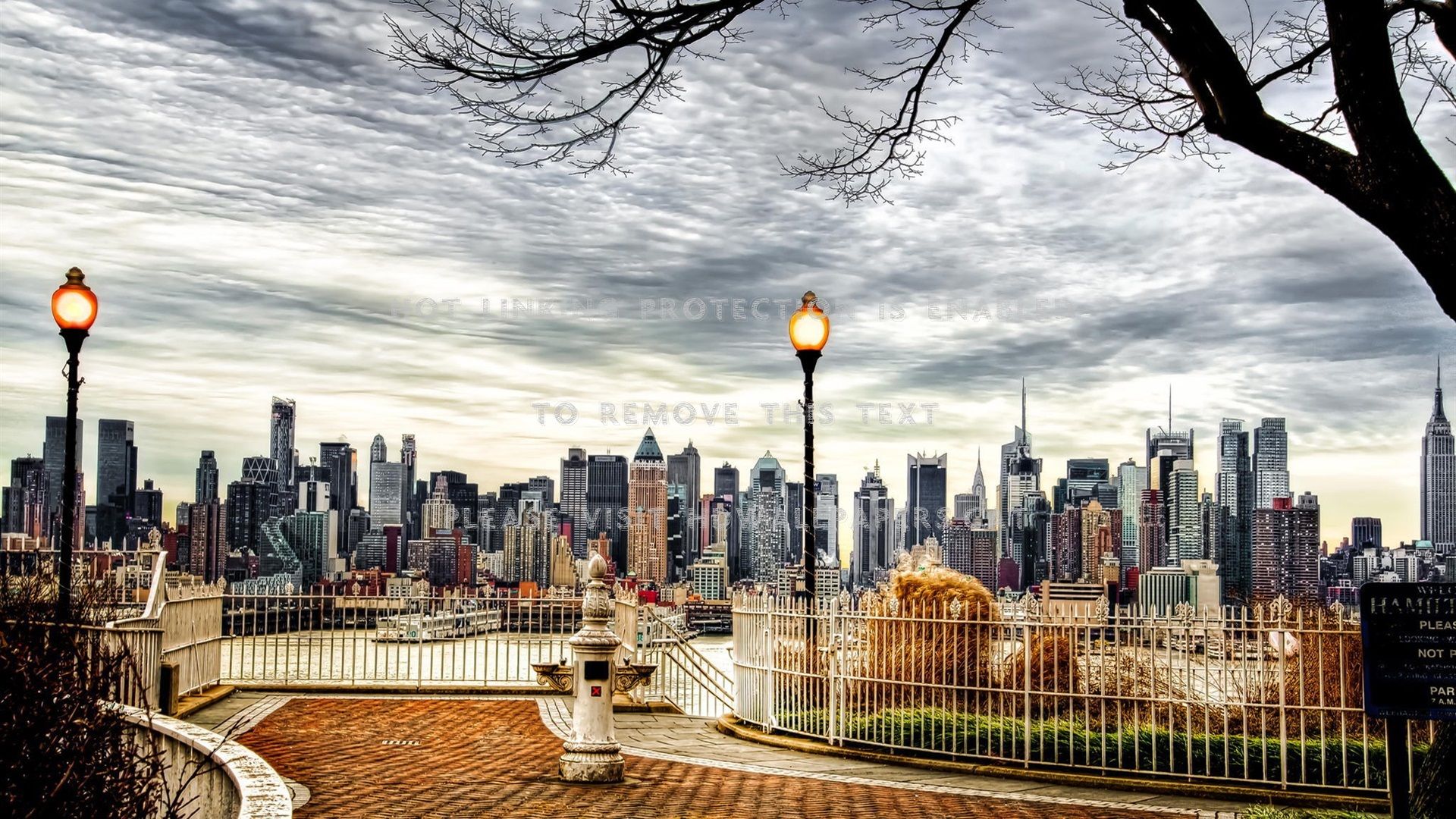 fabulous view of new york city in autumn