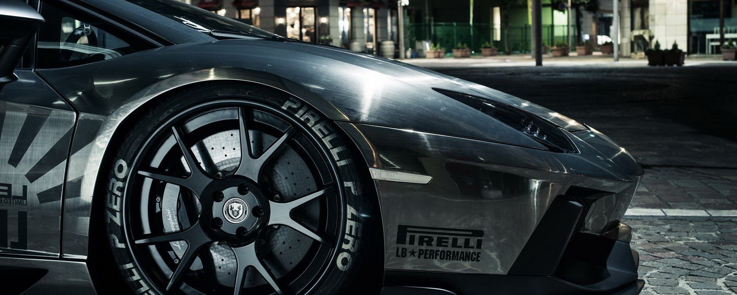 Lamborghini Aventador Pirelli Tyres 2560x1024 Resolution HD 4k Wallpaper, Image, Background, Photo and Picture