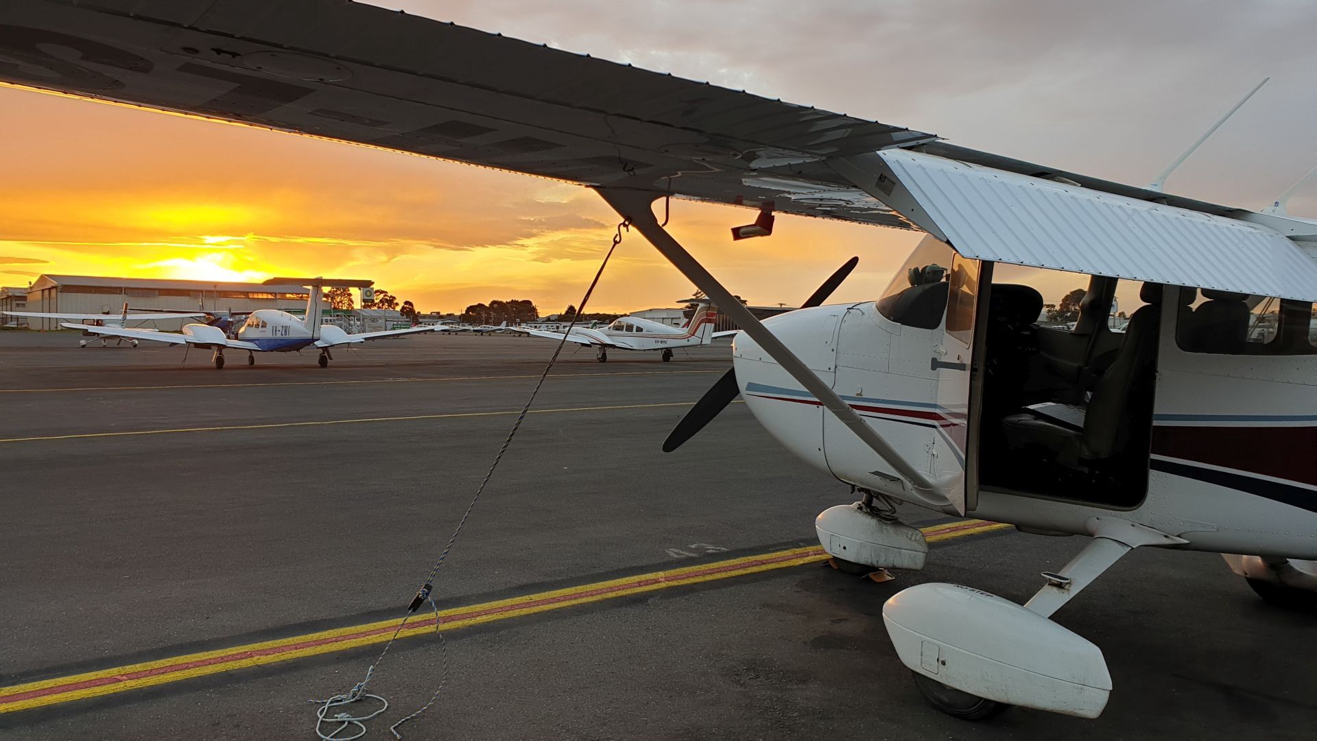 I'm Learning How To Fly At Night (in a Cessna 172). by Brad Newton Fitness Blog