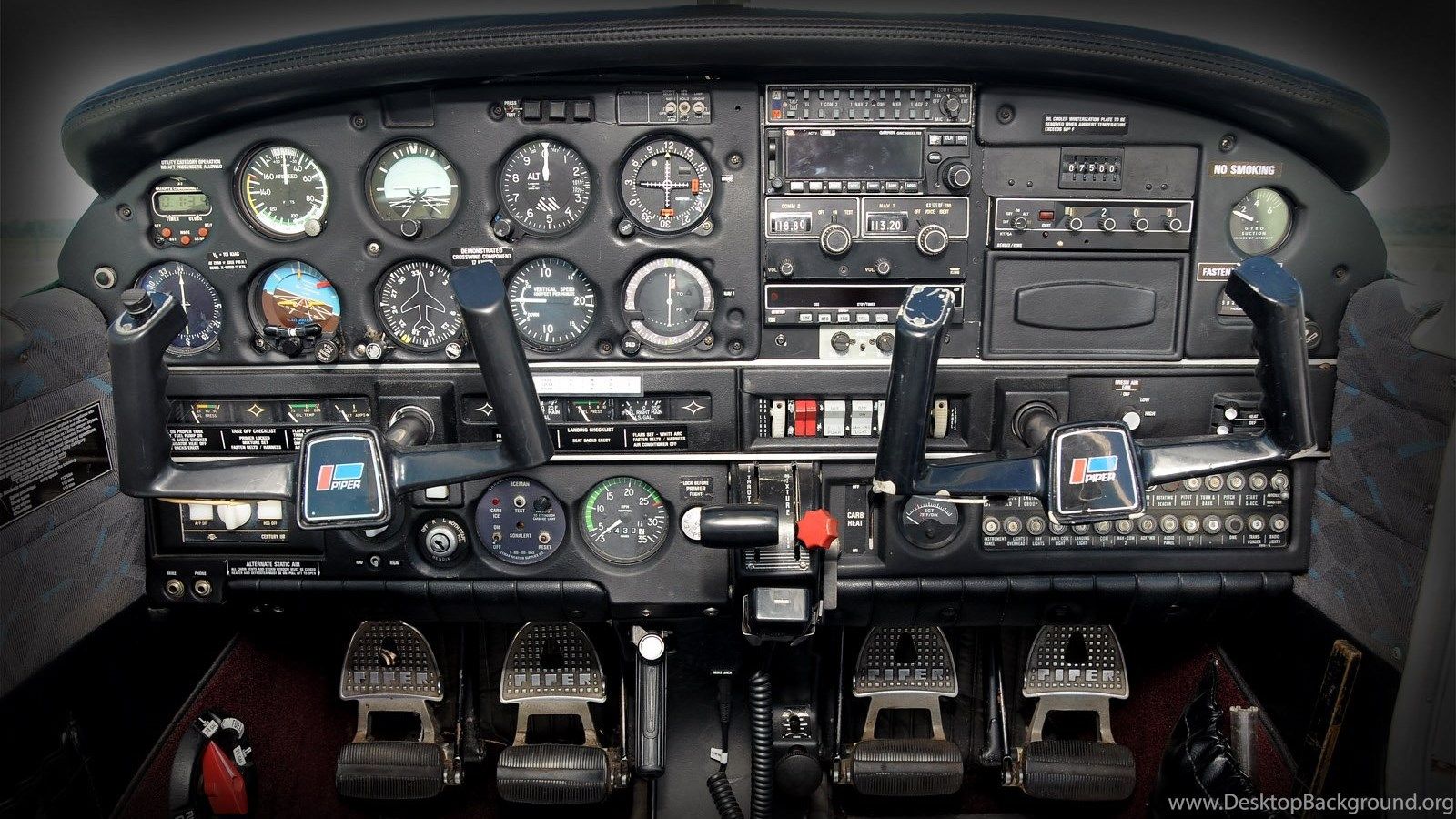 Cessna 172 Cockpit Wallpaper Image Desktop Background