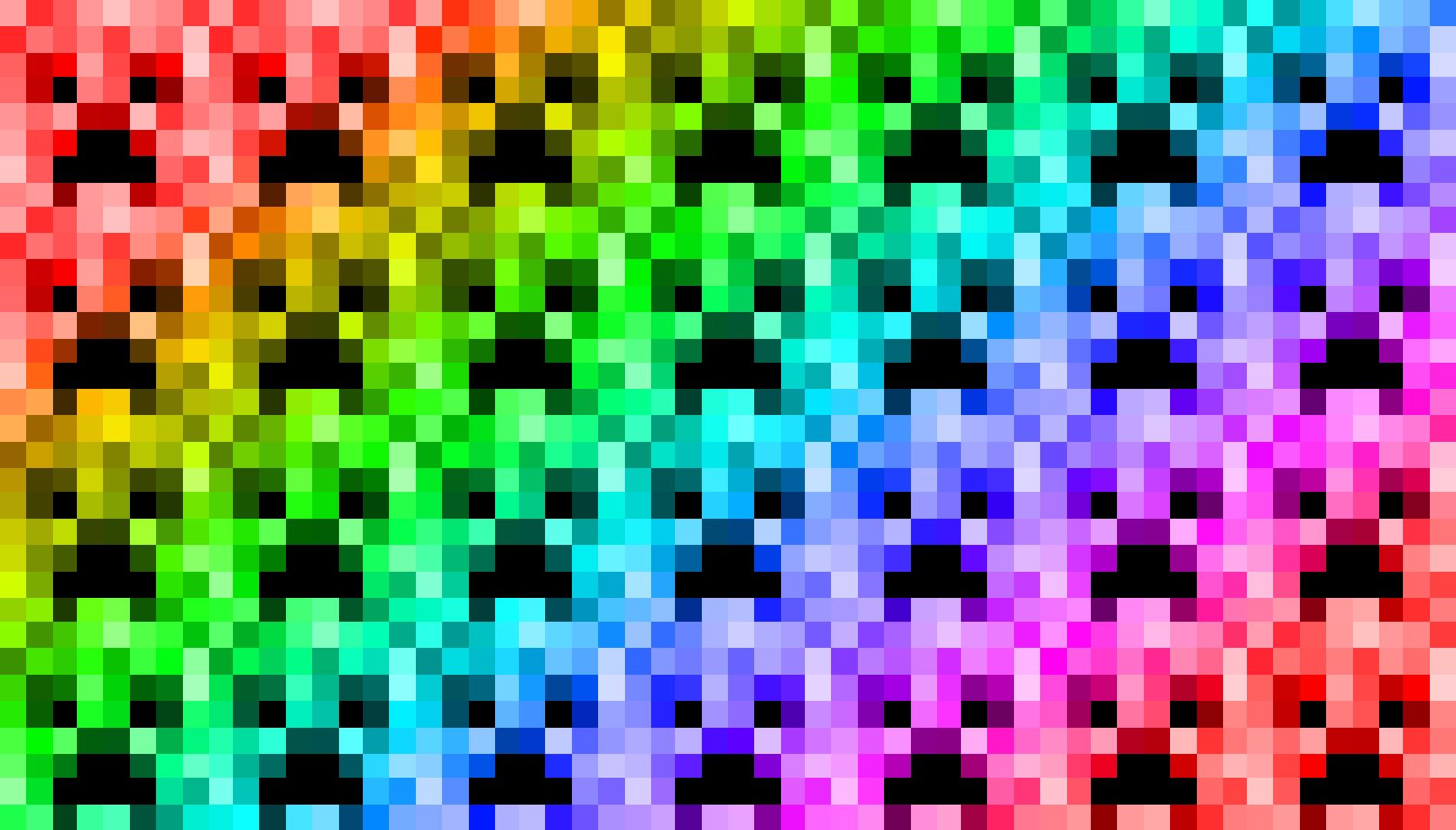 HD Rainbow Creeper Wallpaper