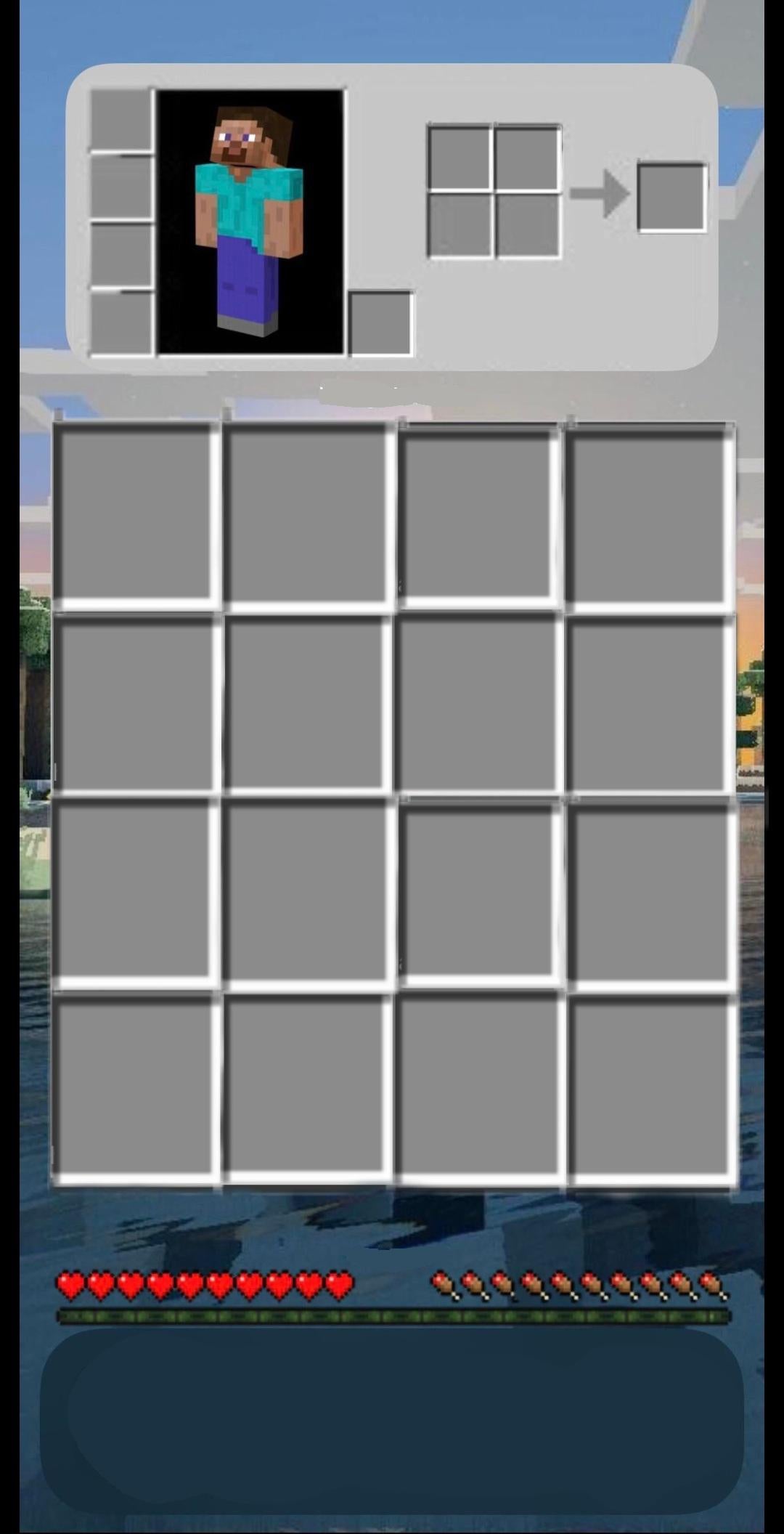 Minecraft Inventory Wallpaper Free HD Wallpaper