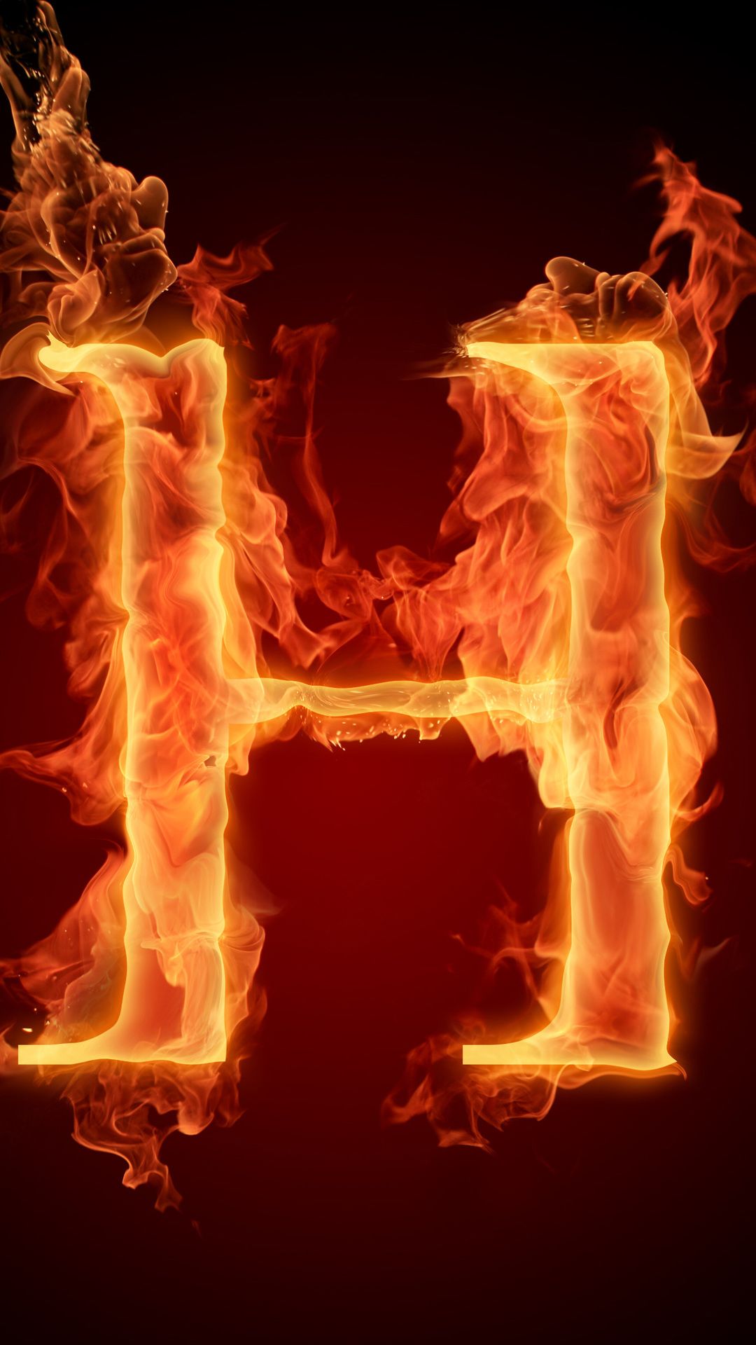 letter, fire, h, flame, alphabet desktop wallpaper 69430