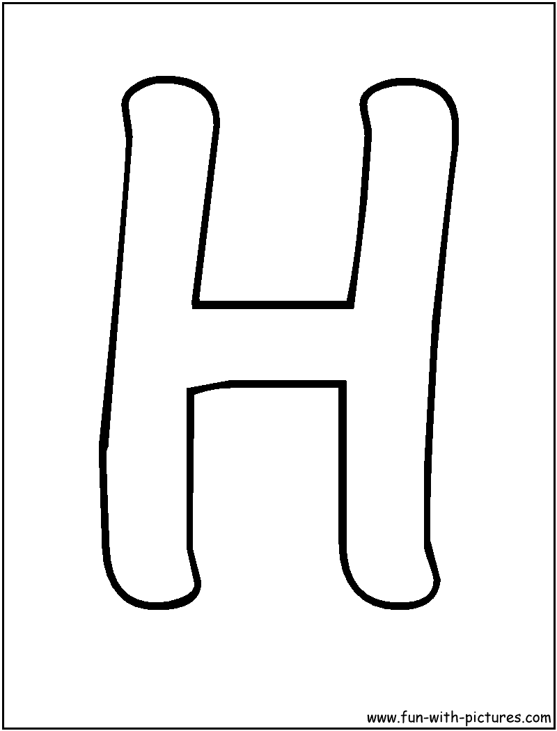Free Bubble Letter H, Download Free Clip Art, Free Clip Art on Clipart Library
