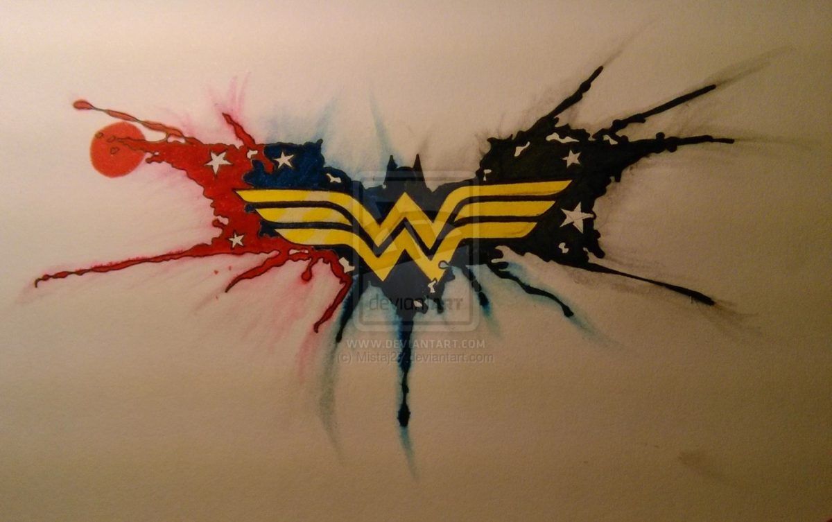 Wonder Woman Logo Tattoo Designs iPhone 7 Wallpaper HD