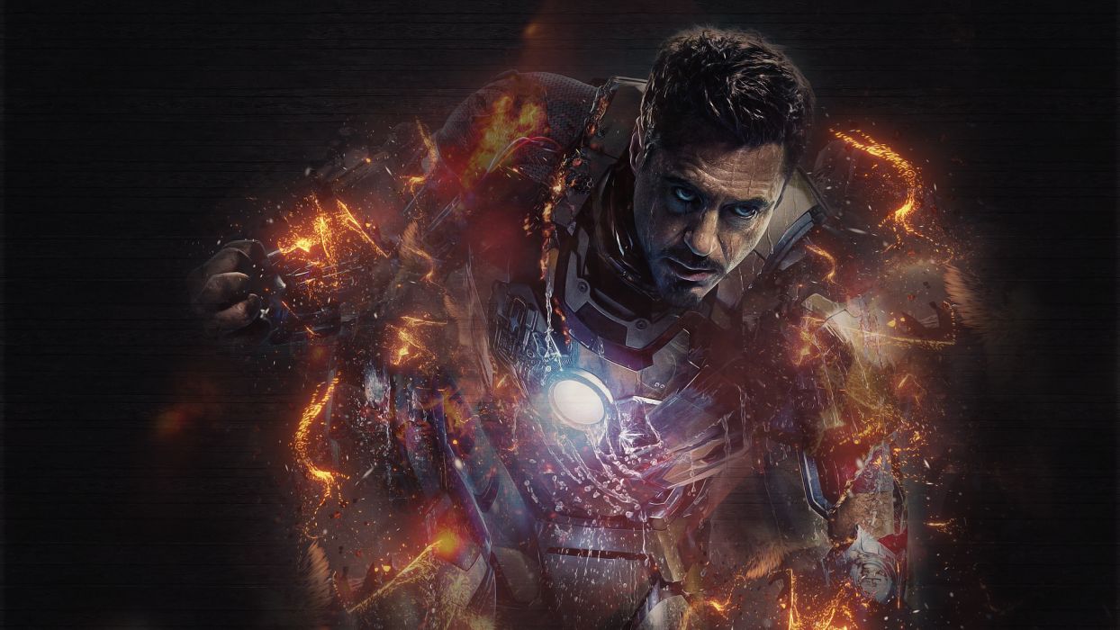 Iron Man Robert Downey Jr superhero comics movies suit wallpaperx1080