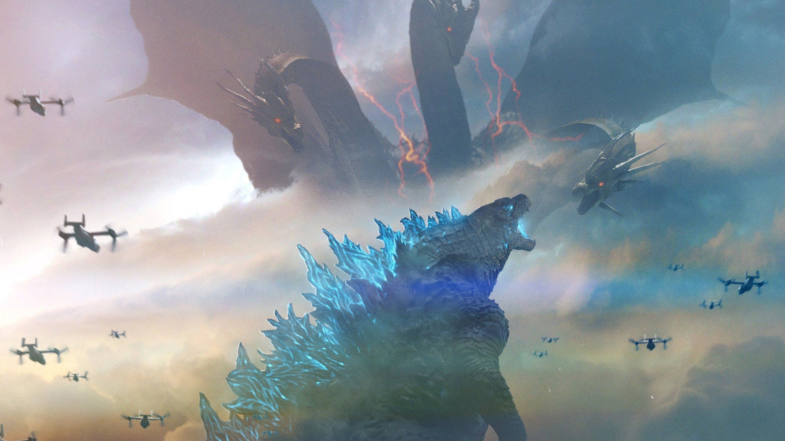 Godzilla king of the monsters android wallpaper HD Godzilla king of the monsters key art on behance