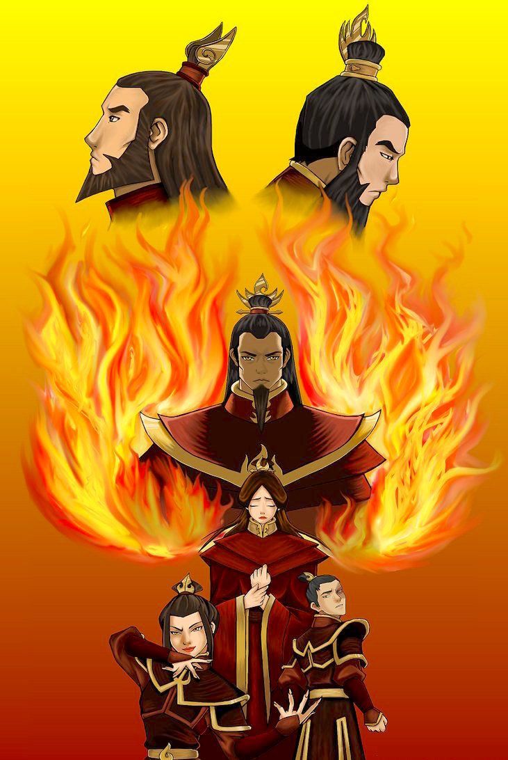 fire lord ozai vs aang